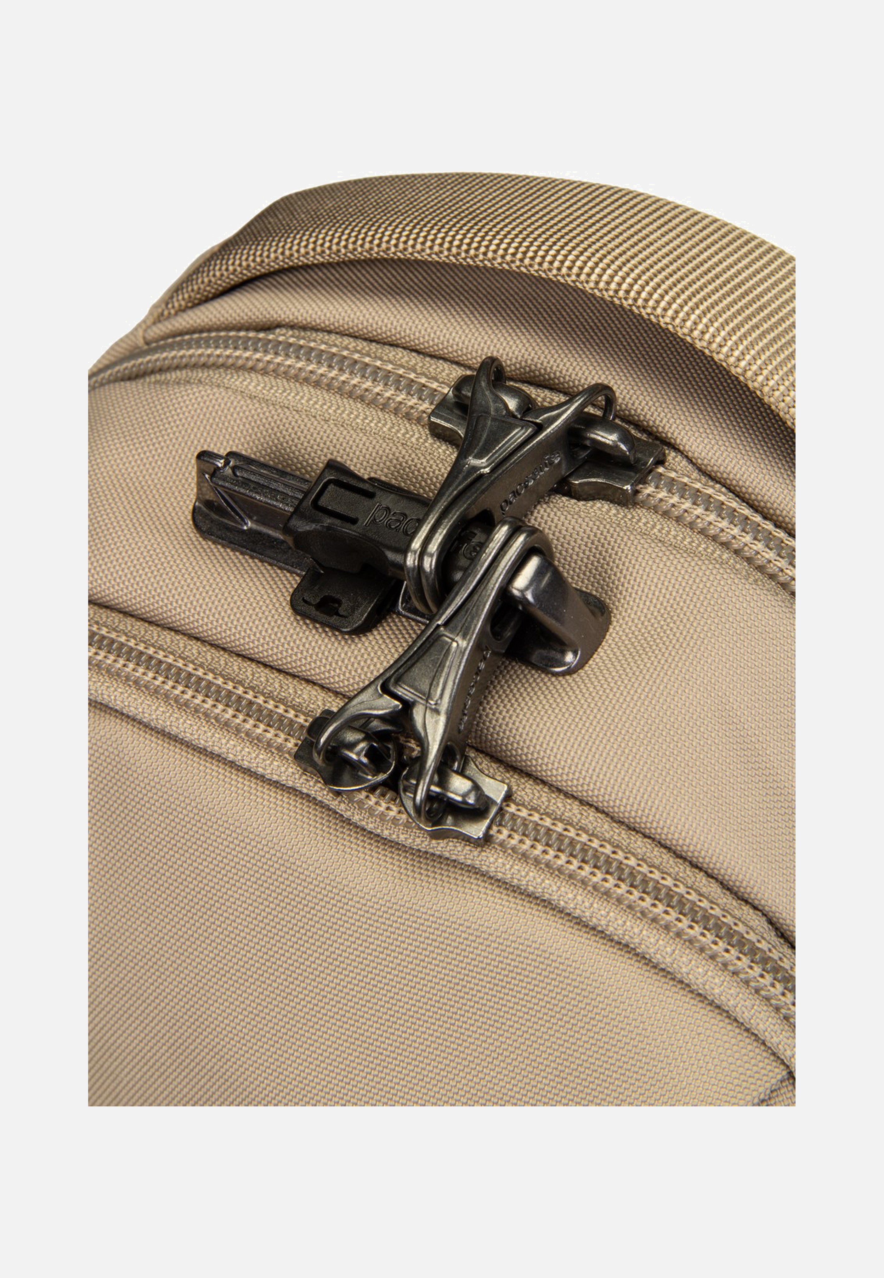 Pacsafe V Companion Beige Umhängetasche