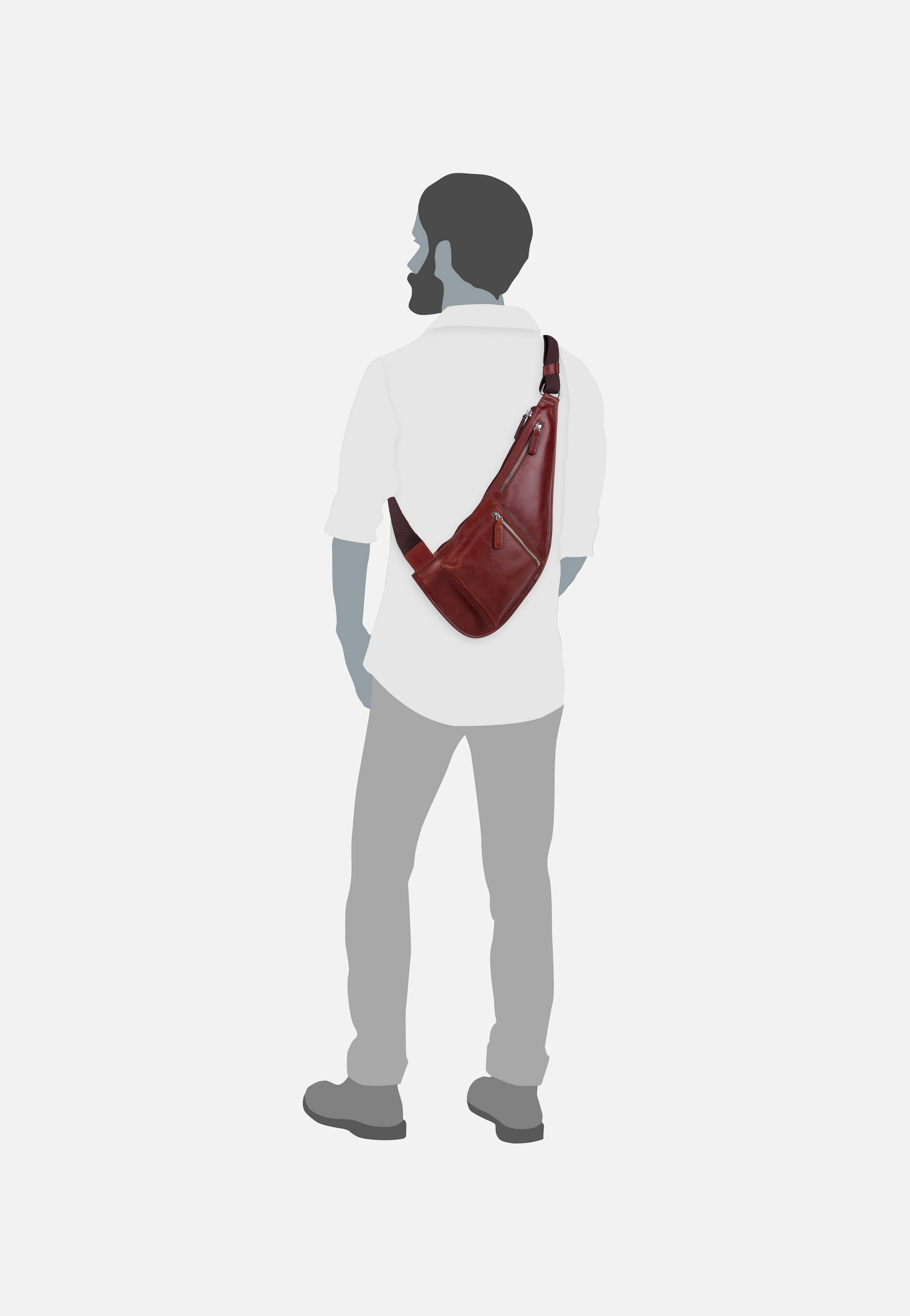 Picard Buddy 4503 Cognac Sling Bag