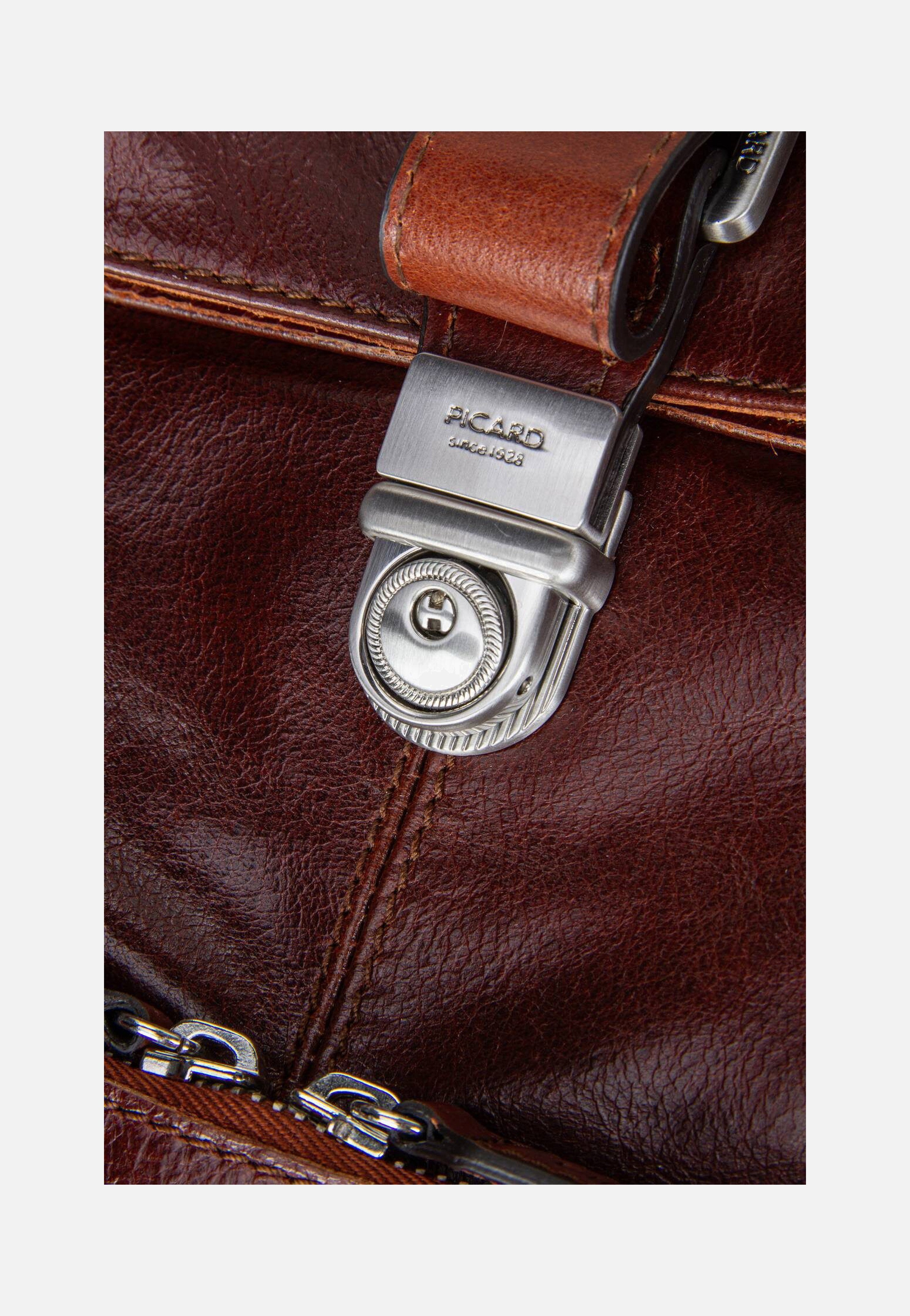 Picard Buddy 5667 Cognac Rolltop Rucksack
