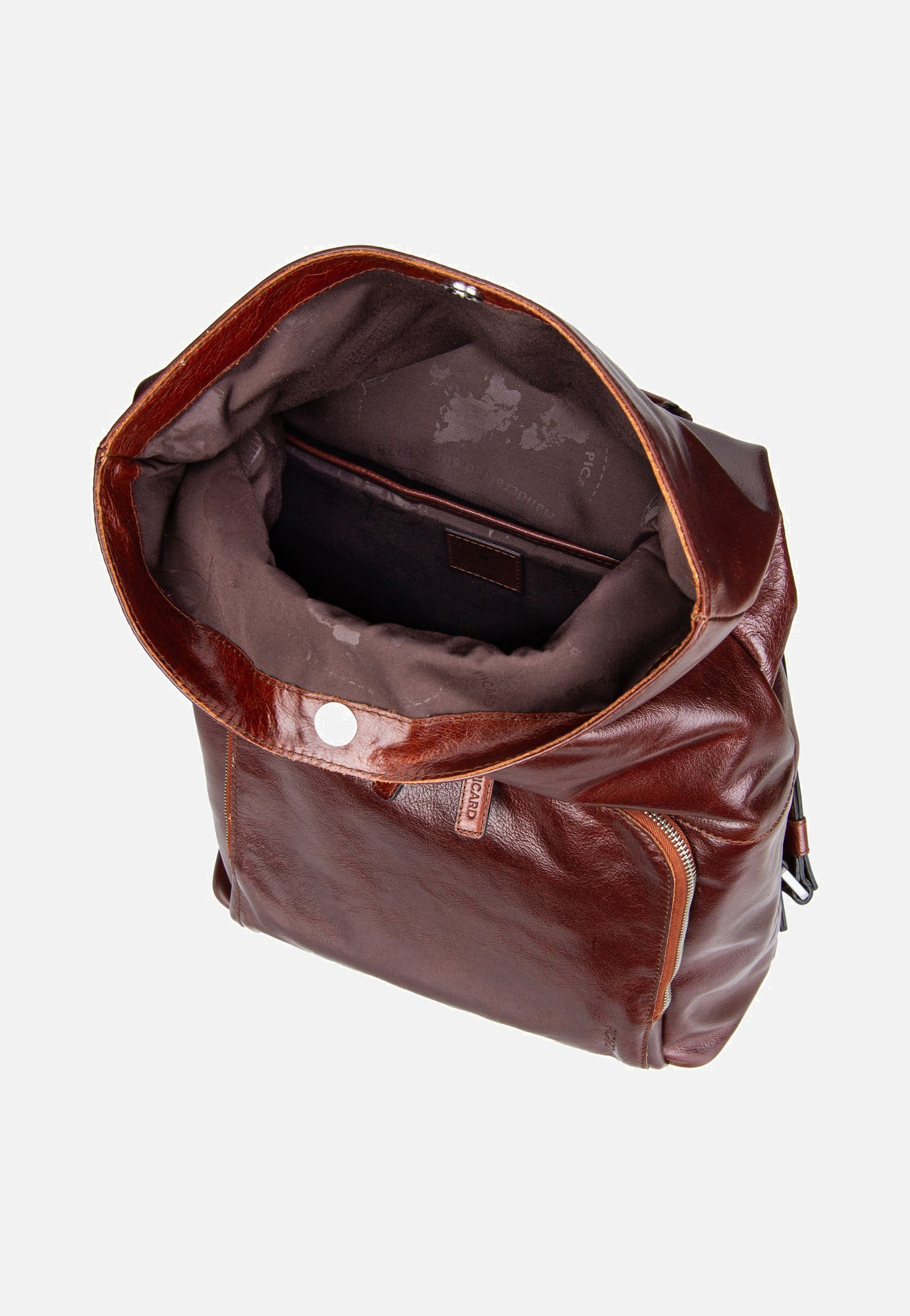Picard Buddy 5667 Cognac Rolltop Rucksack