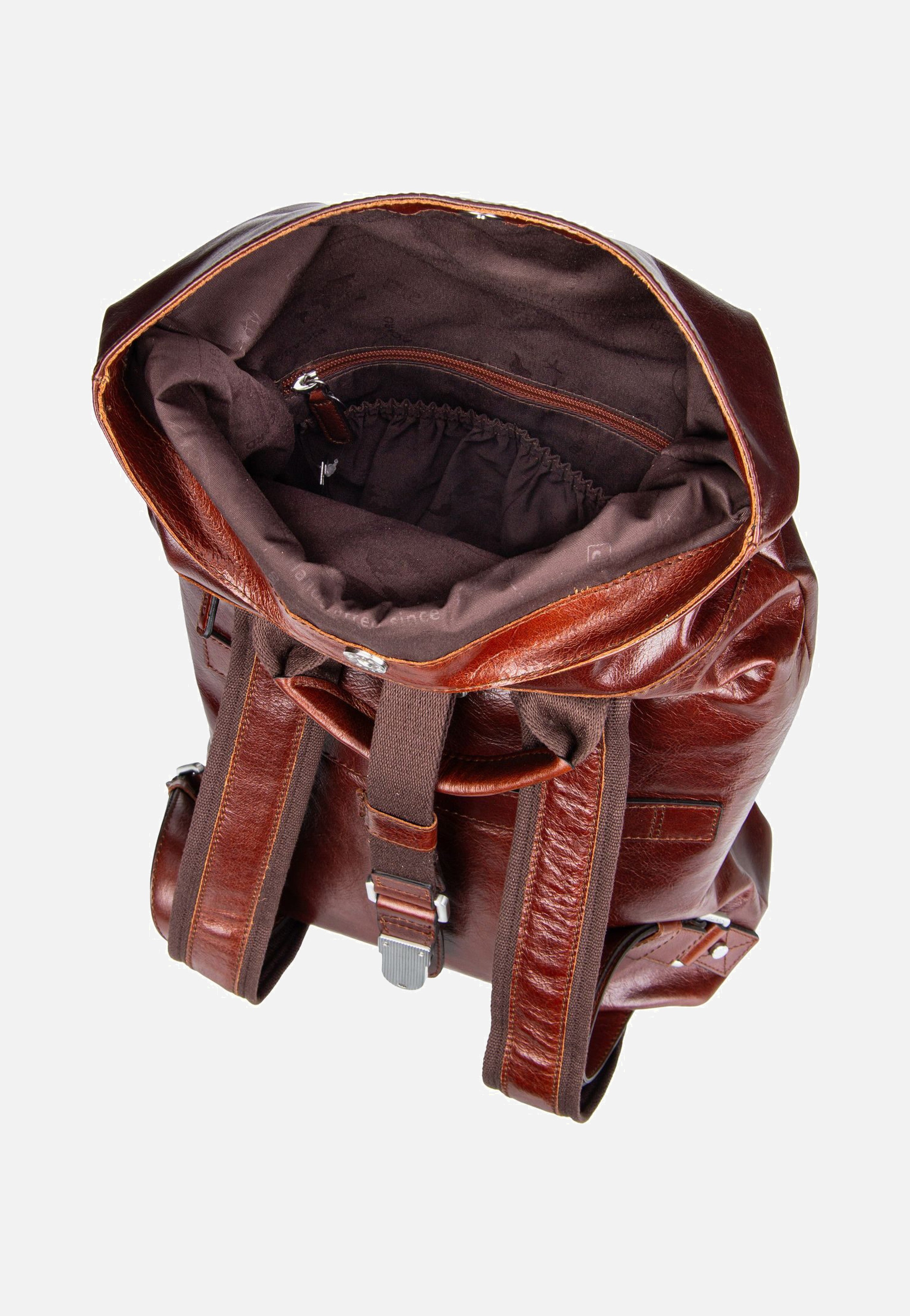 Picard Buddy 5667 Cognac Rolltop Rucksack