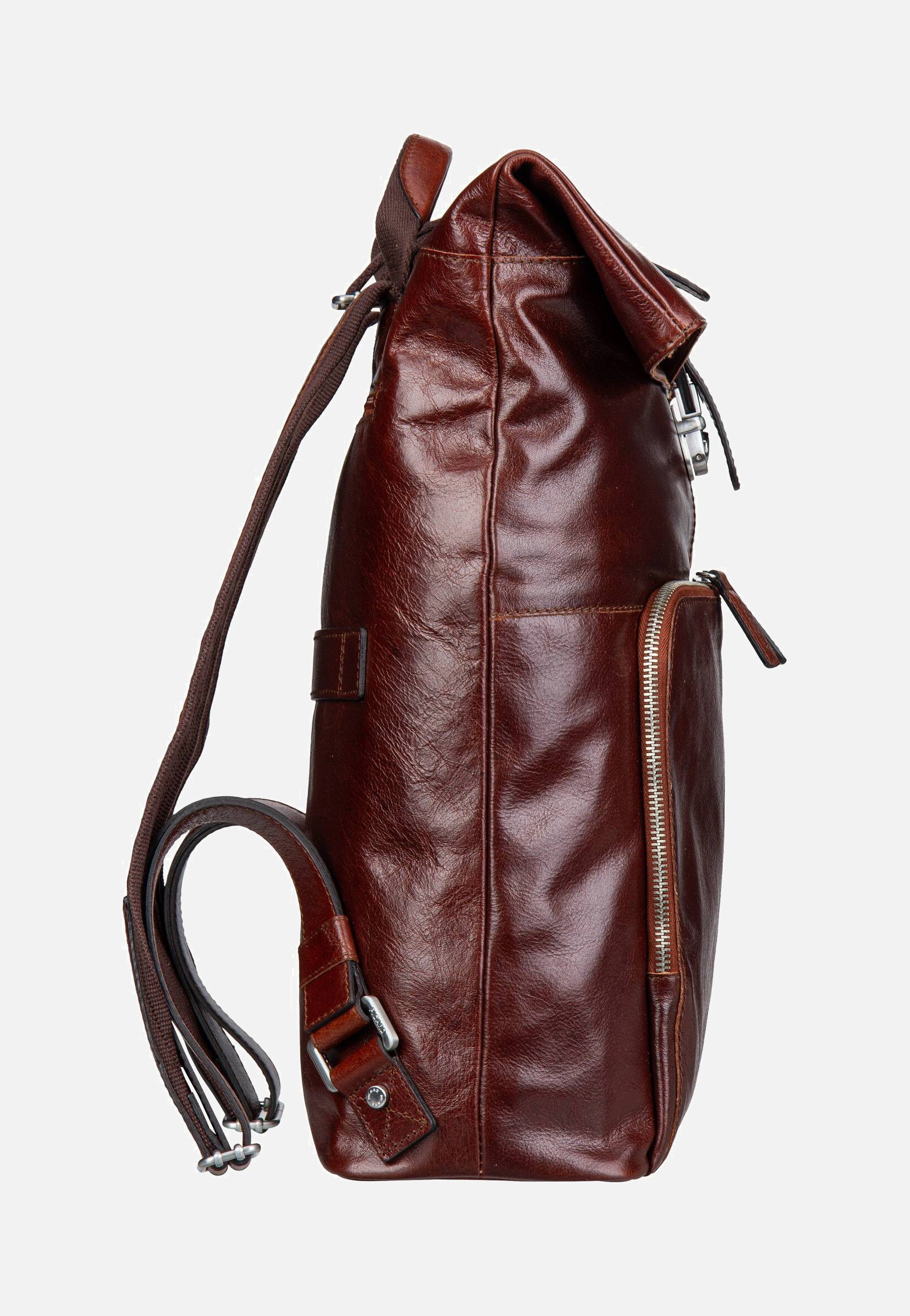 Picard Buddy 5667 Cognac Rolltop Rucksack