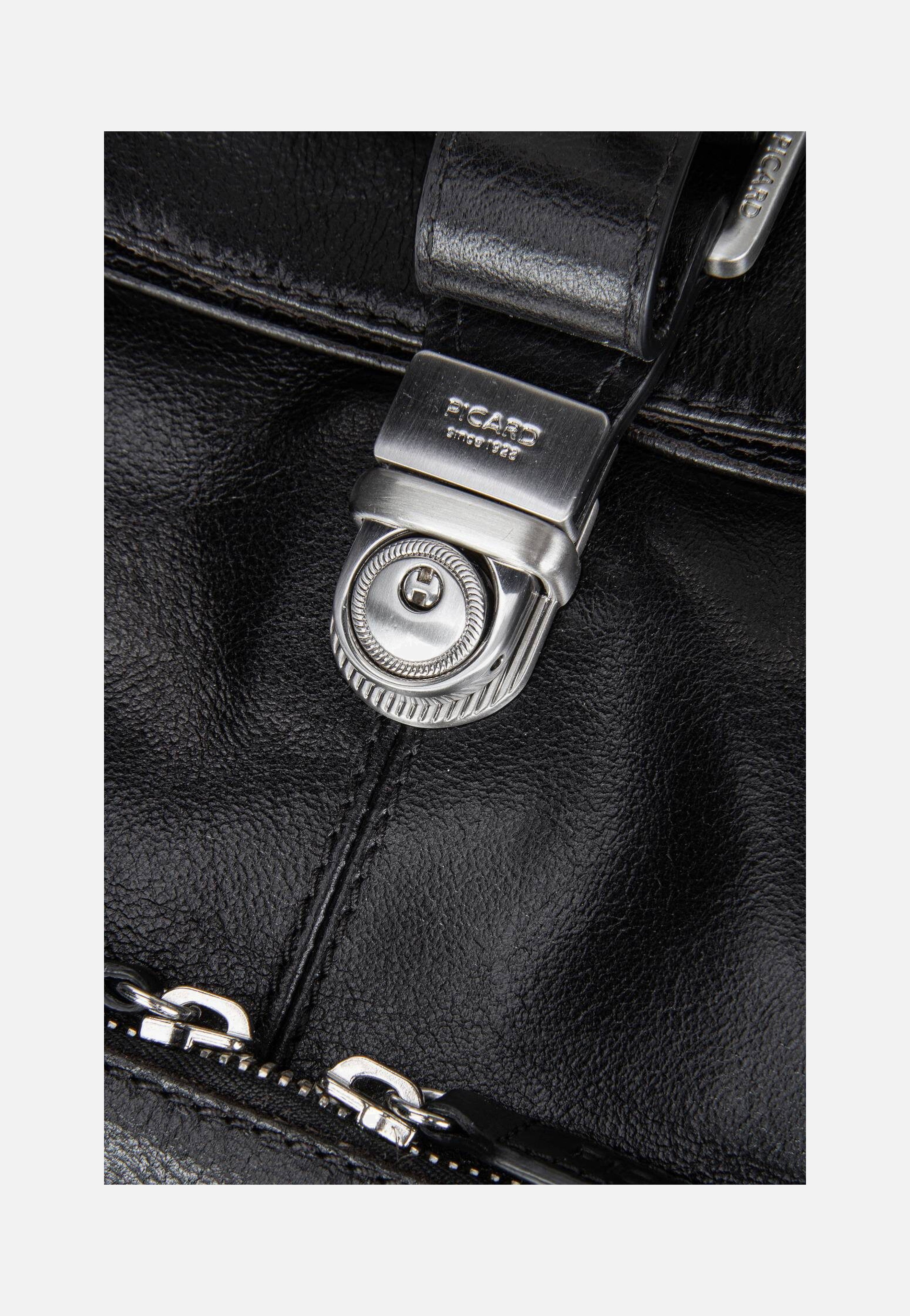 Picard Buddy 5667 Schwarz Rolltop Rucksack