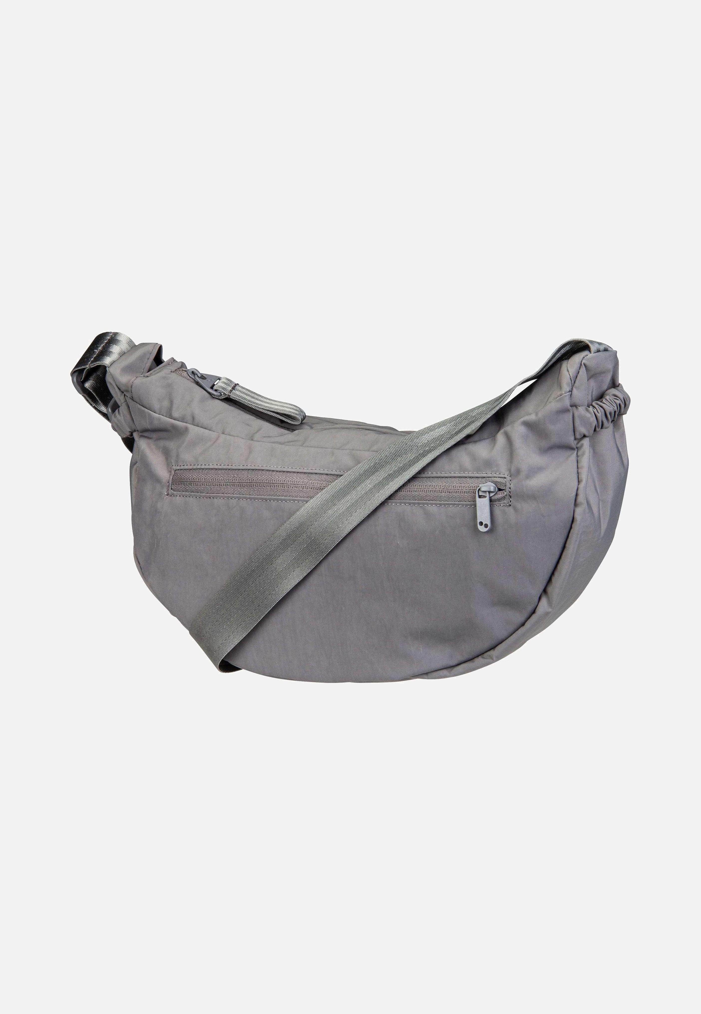 pinqponq Krumm Medium Crinkle Grey Umhängetasche