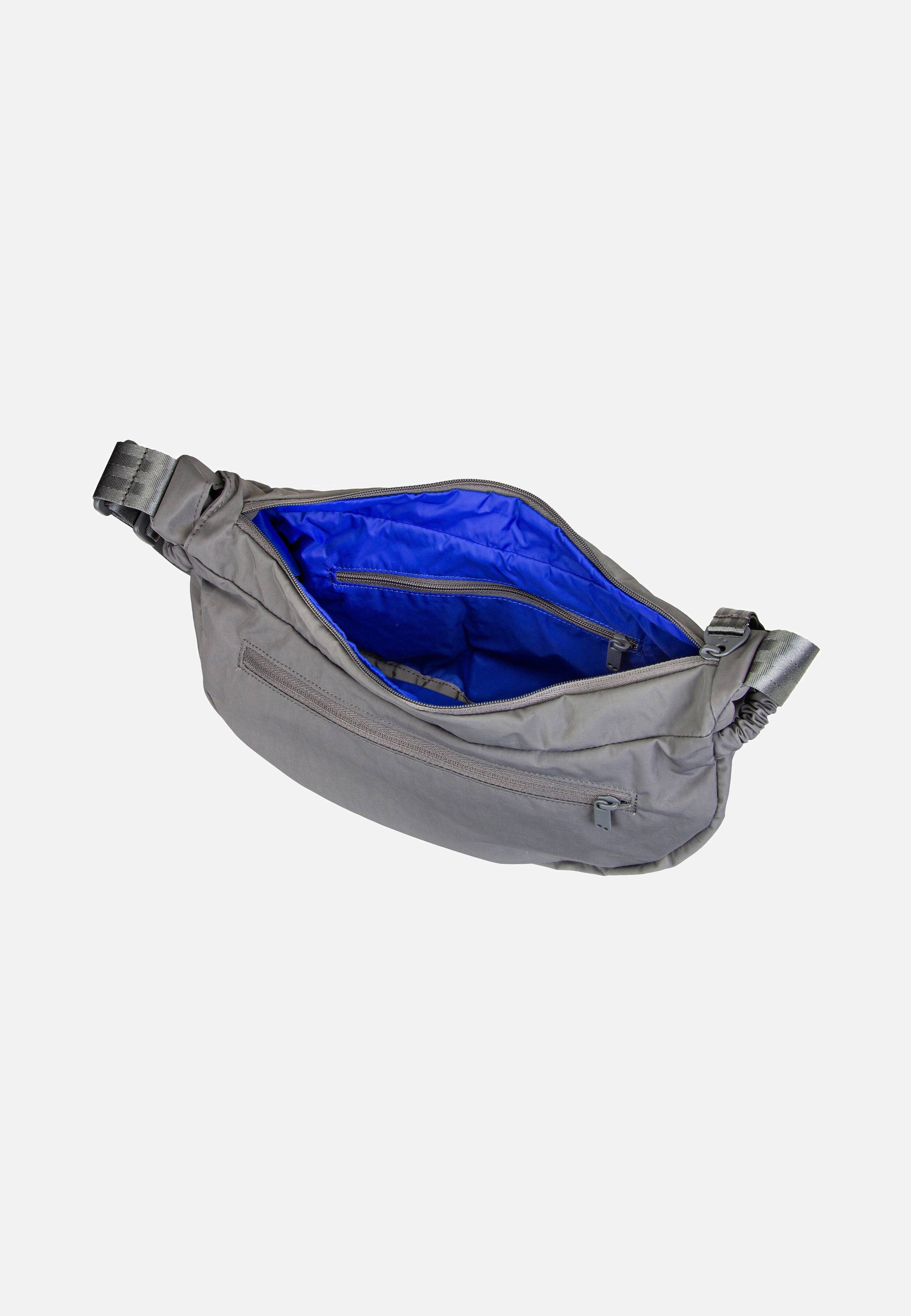 pinqponq Krumm Medium Crinkle Grey Umhängetasche
