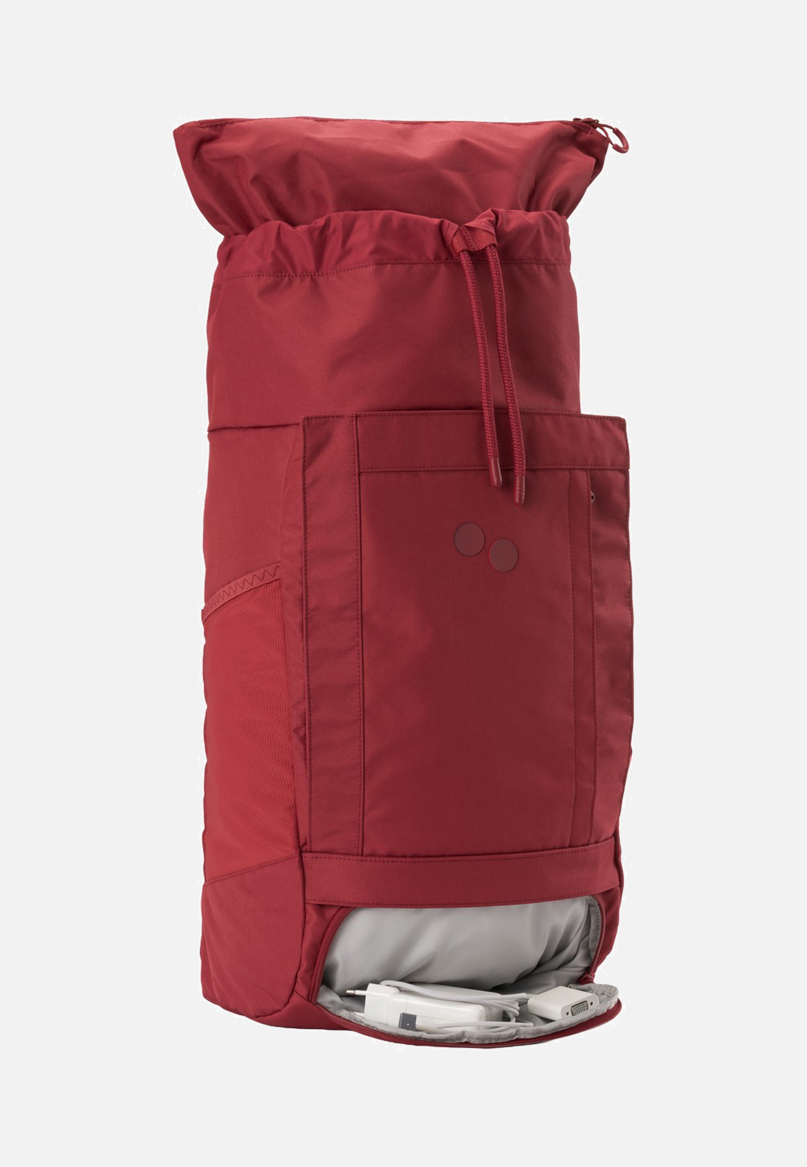 pinqponq Blok Large Sienna Red Travel Backpack