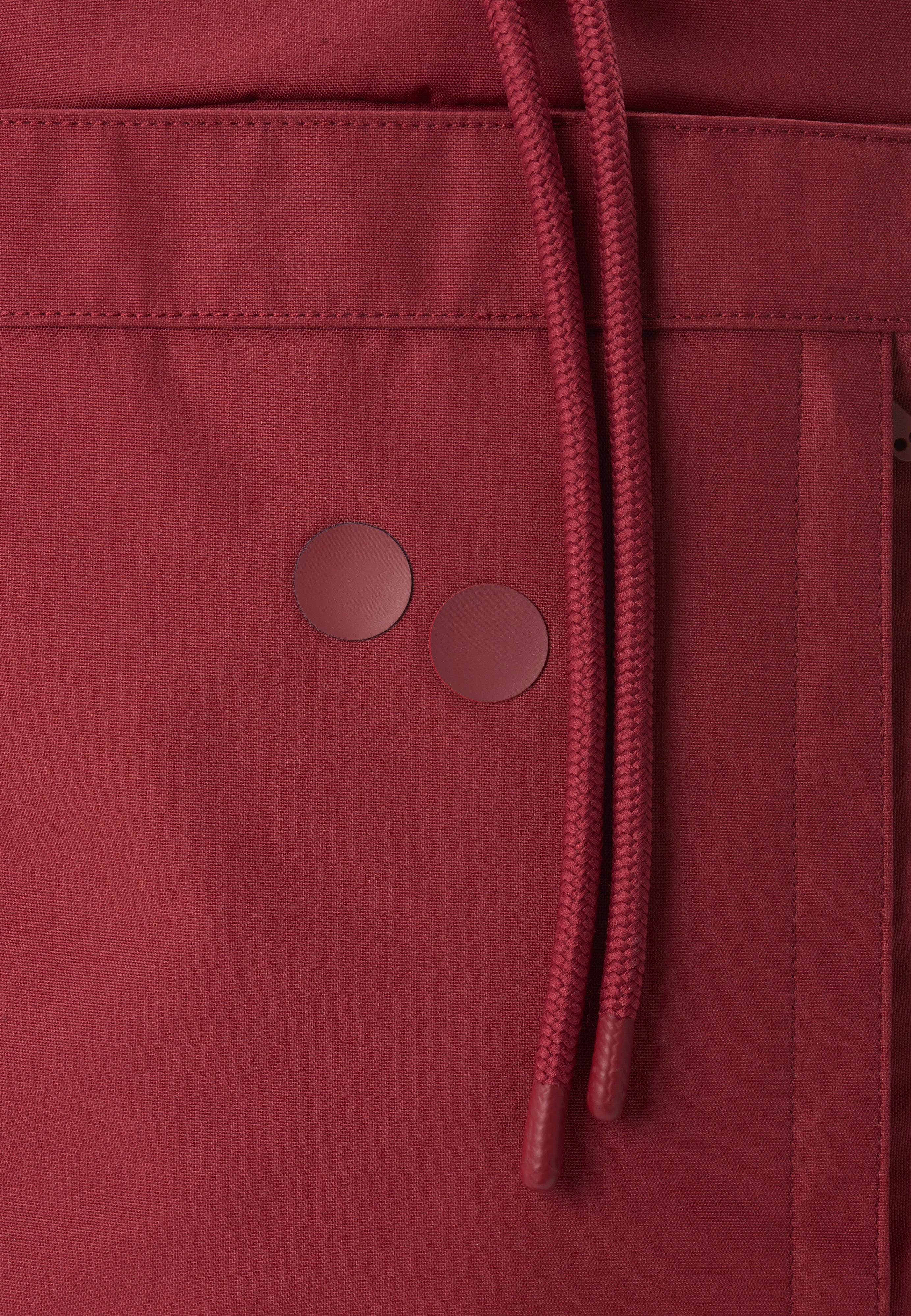 pinqponq Blok Large Sienna Red Travel Backpack