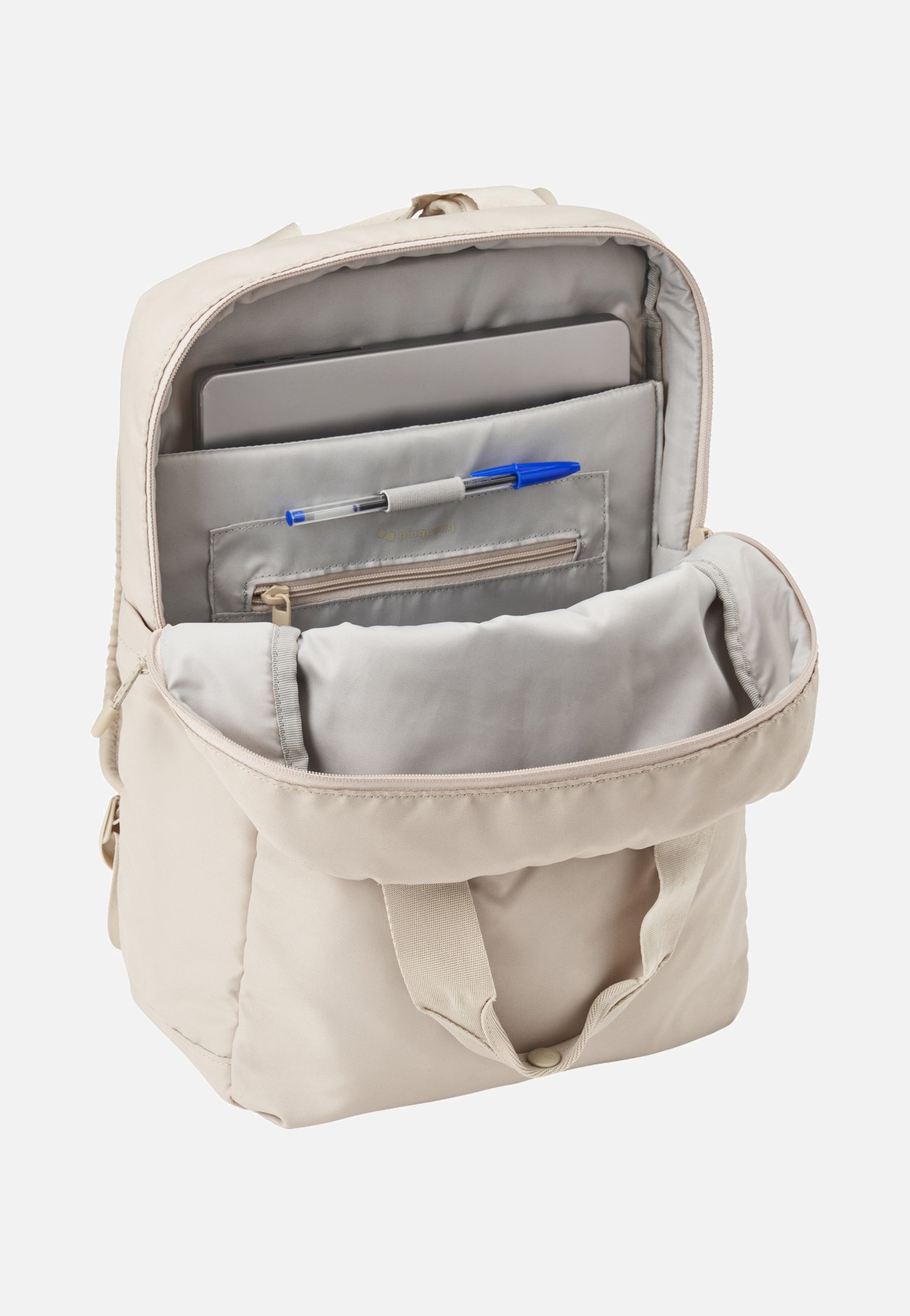 pinqponq Kute Cliff Beige Backpack