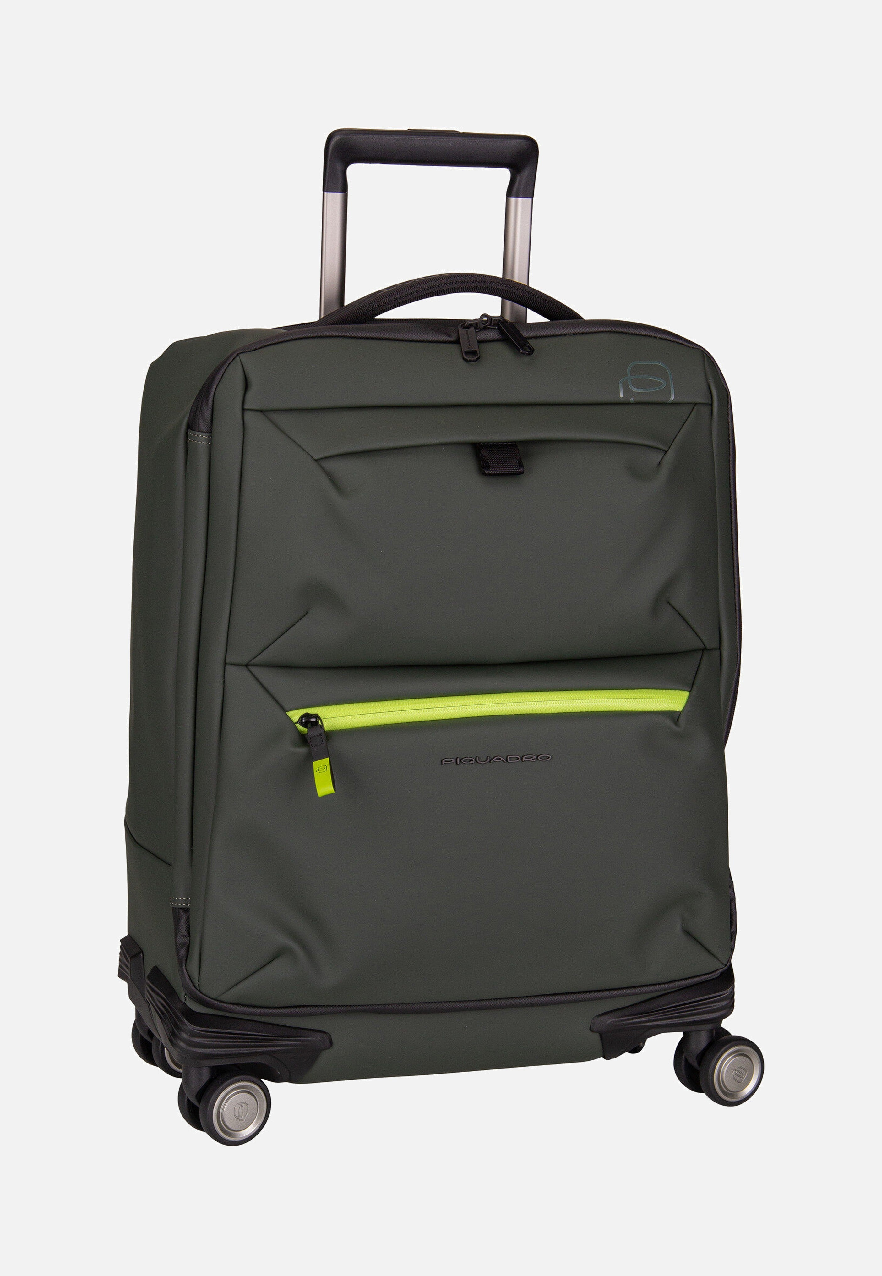 Piquadro Corner 2.0 Slim Cabin Spinner 6377C2OW Verde Koffer
