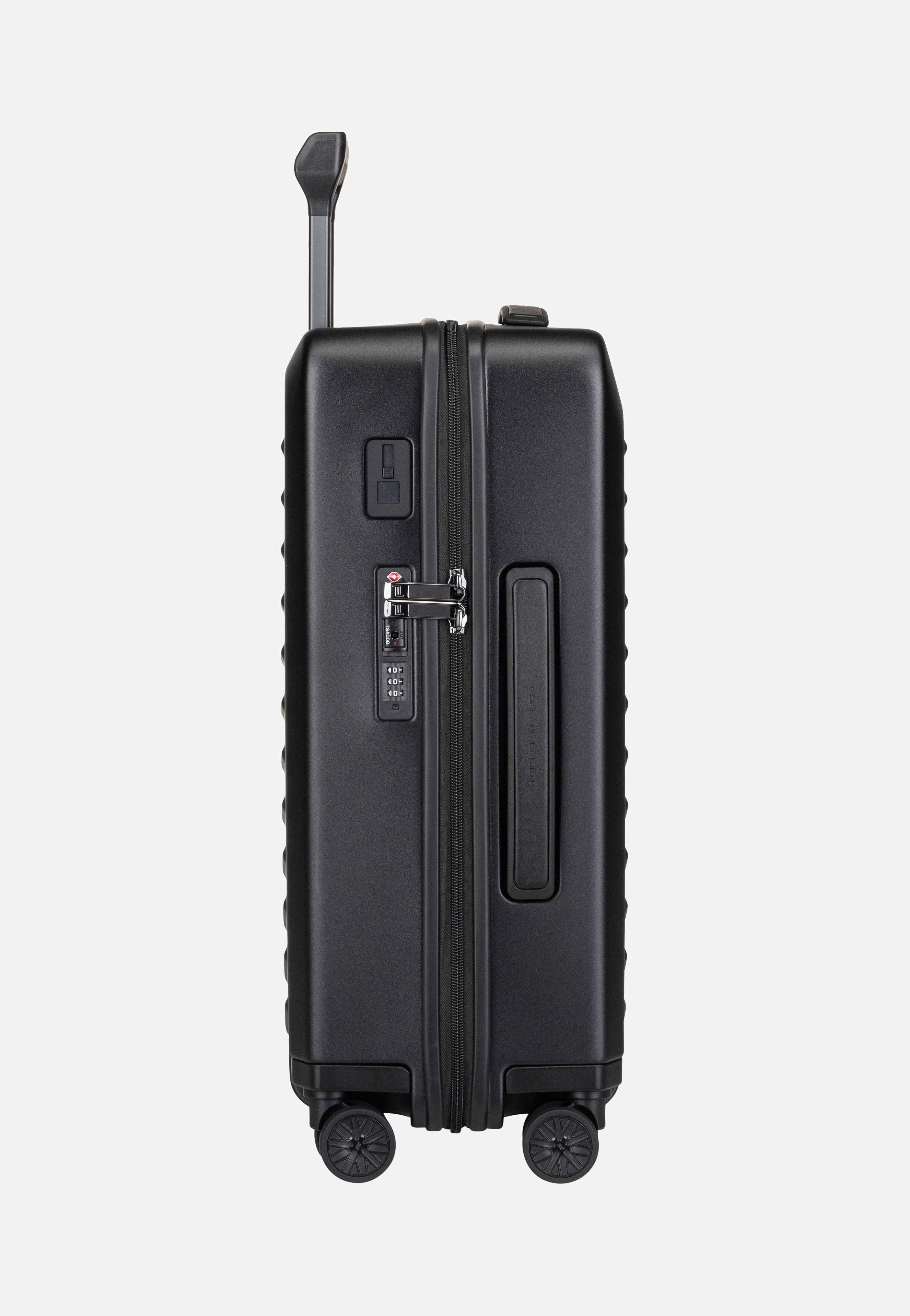 Porsche Design Roadster 4W Trolley S Black Matt Koffer