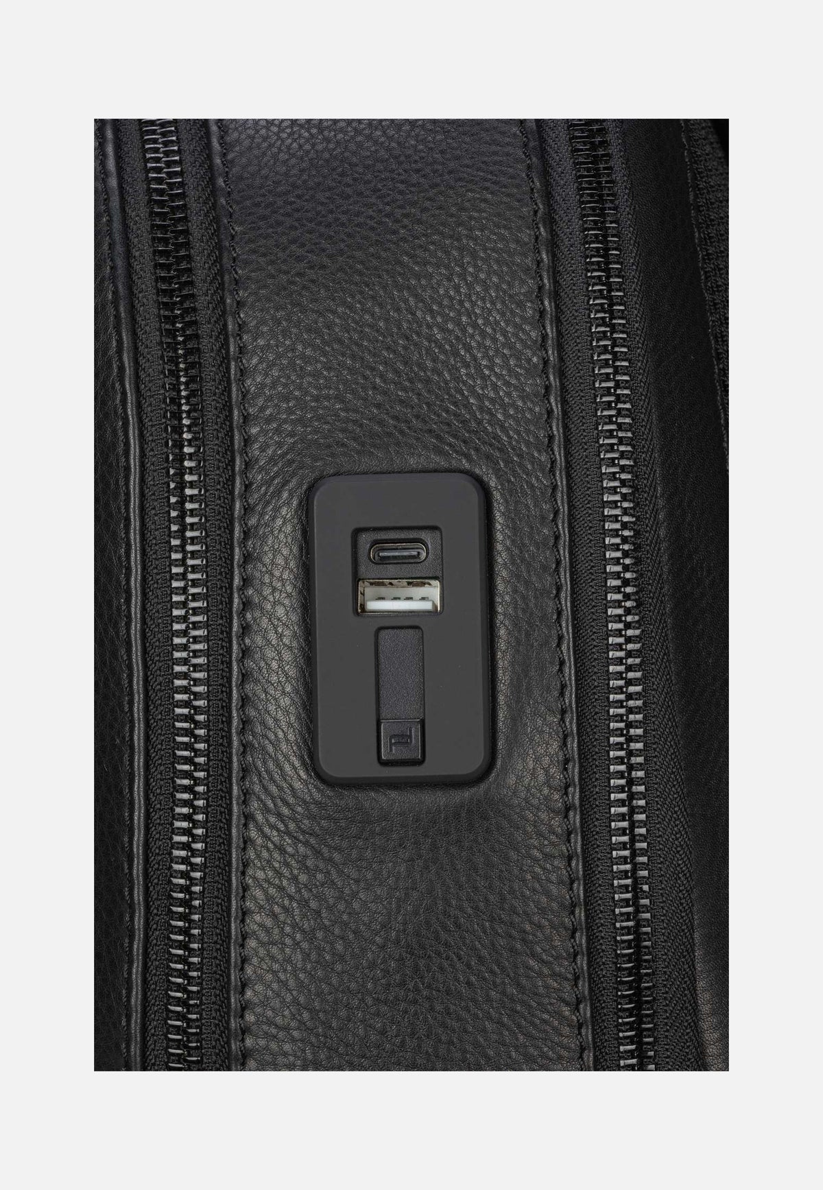 Porsche Design Roadster Leather M1 Black Rucksack