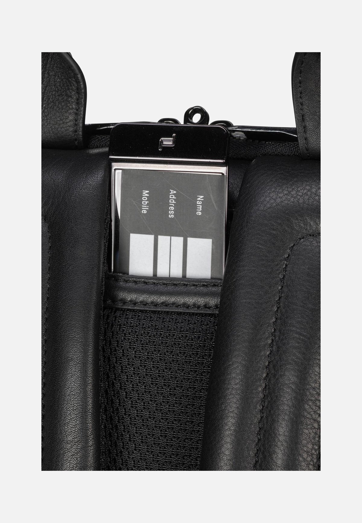 Porsche Design Roadster Leather M1 Black Rucksack