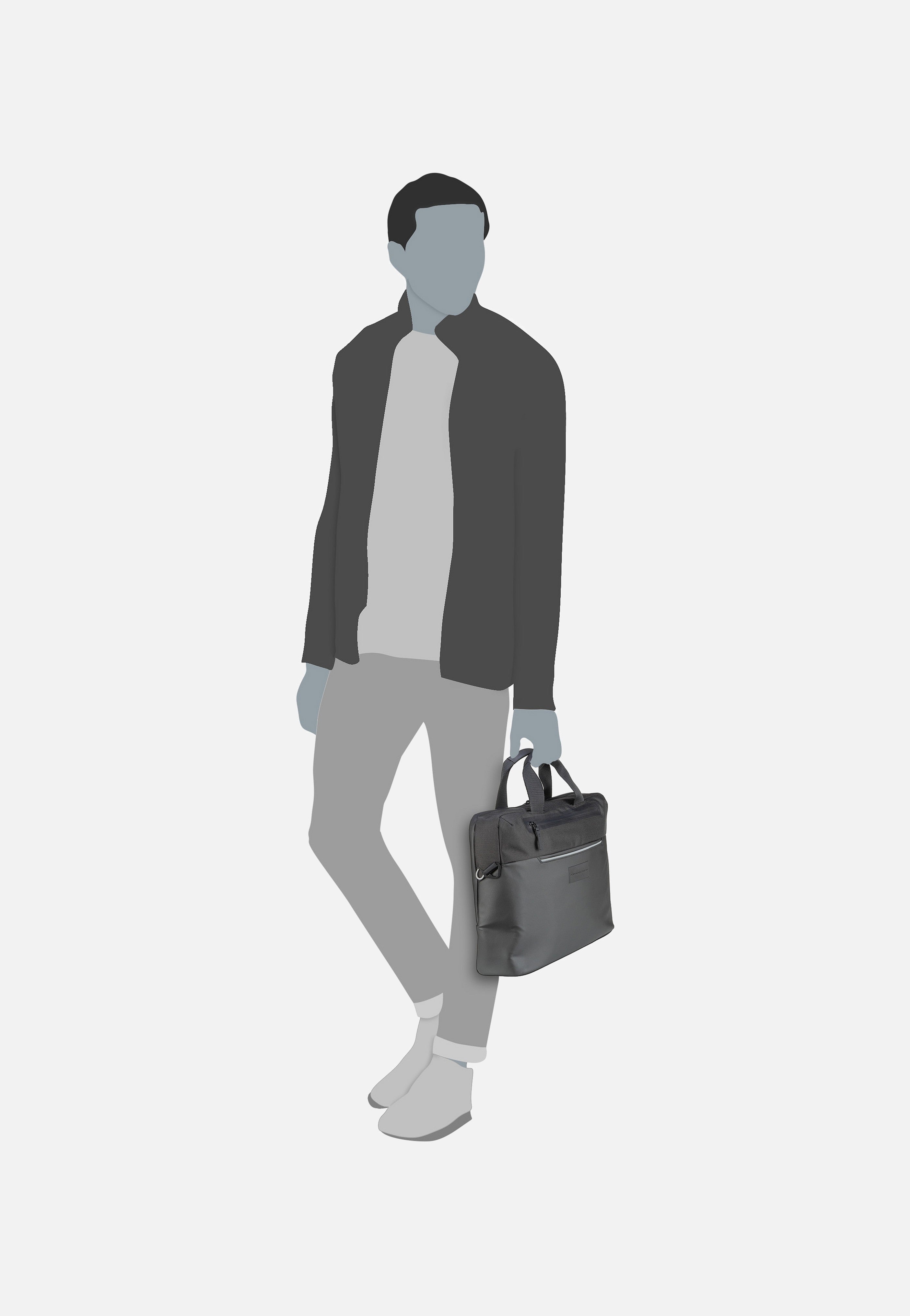 Porsche Design Urban Eco M Black Aktentasche