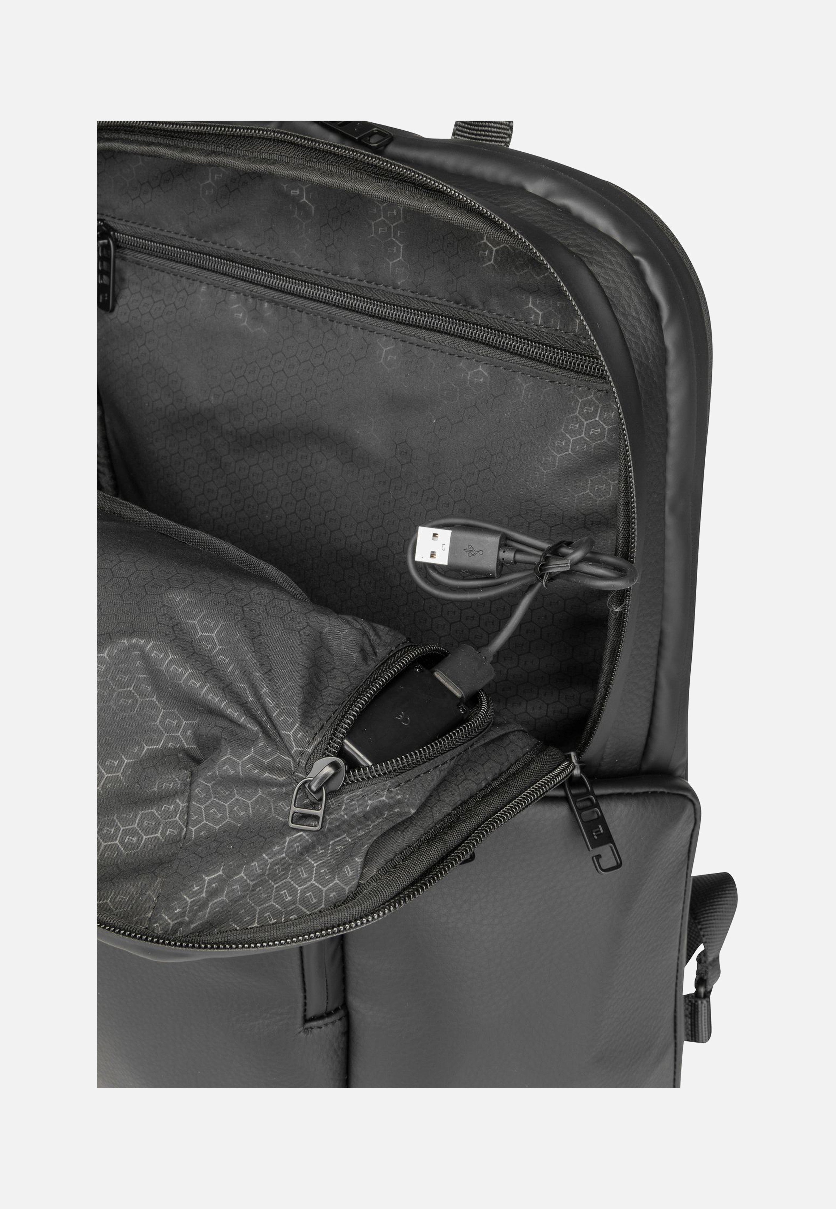 Porsche Design Urban Eco Leather M2 Black Rucksack