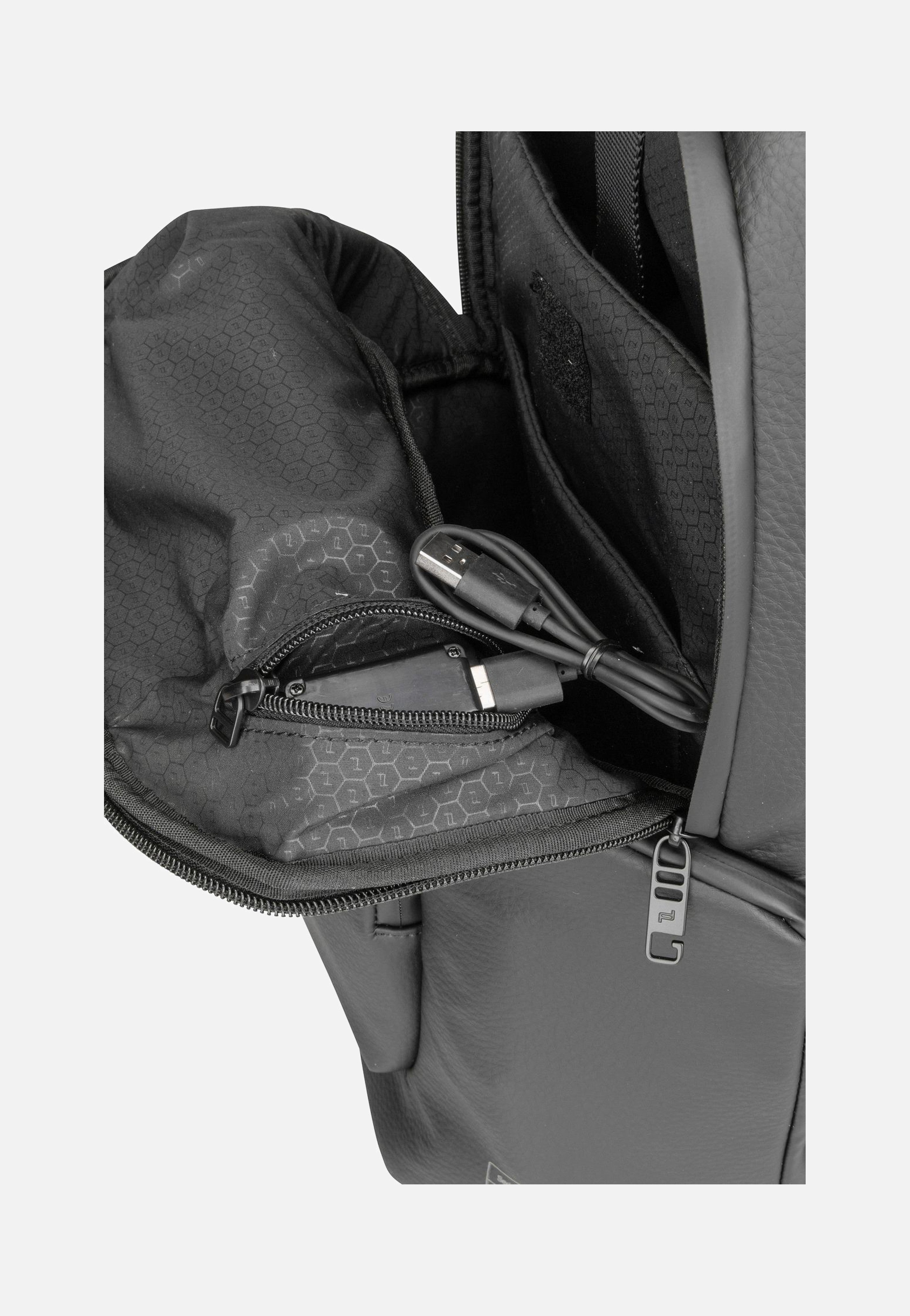 Porsche Design Urban Eco Leather S Black Rucksack