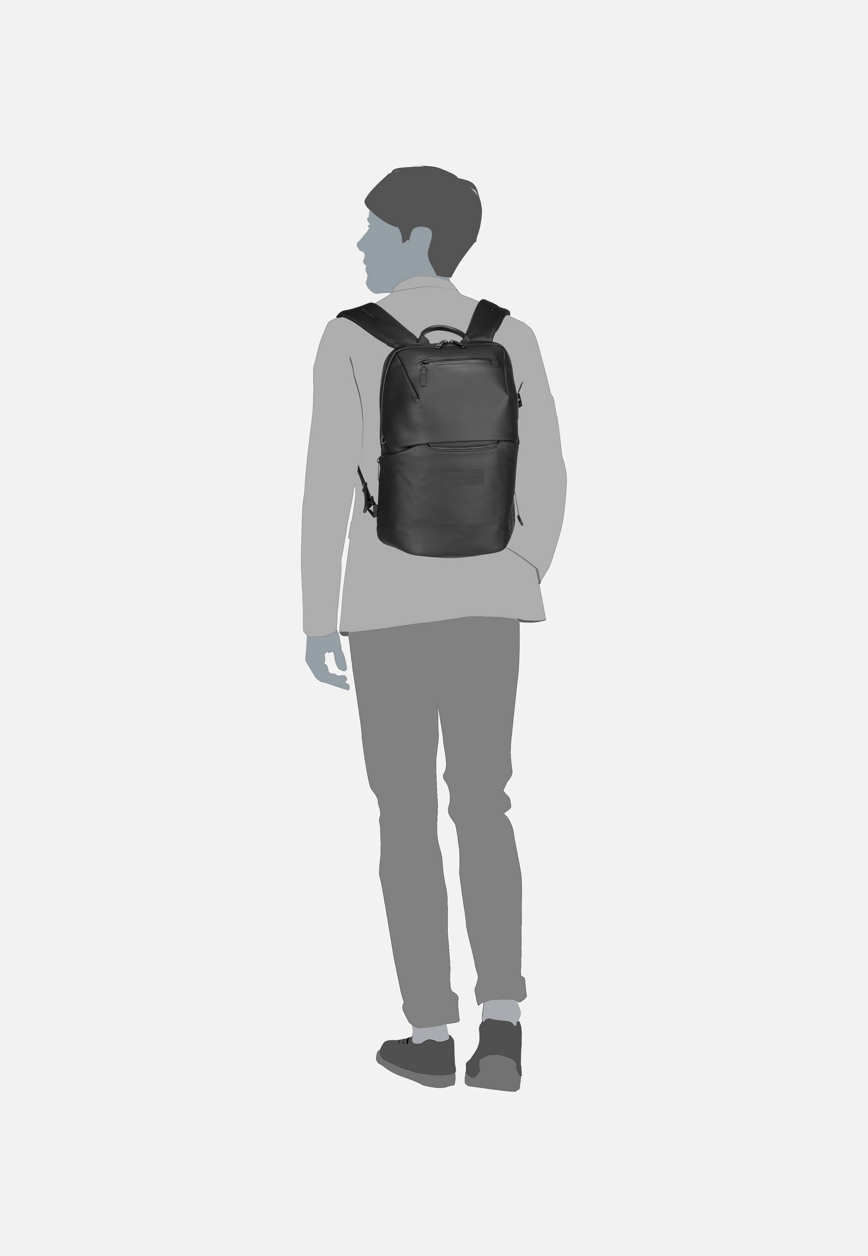 Porsche Design Urban Eco Leather XS Black Rucksack