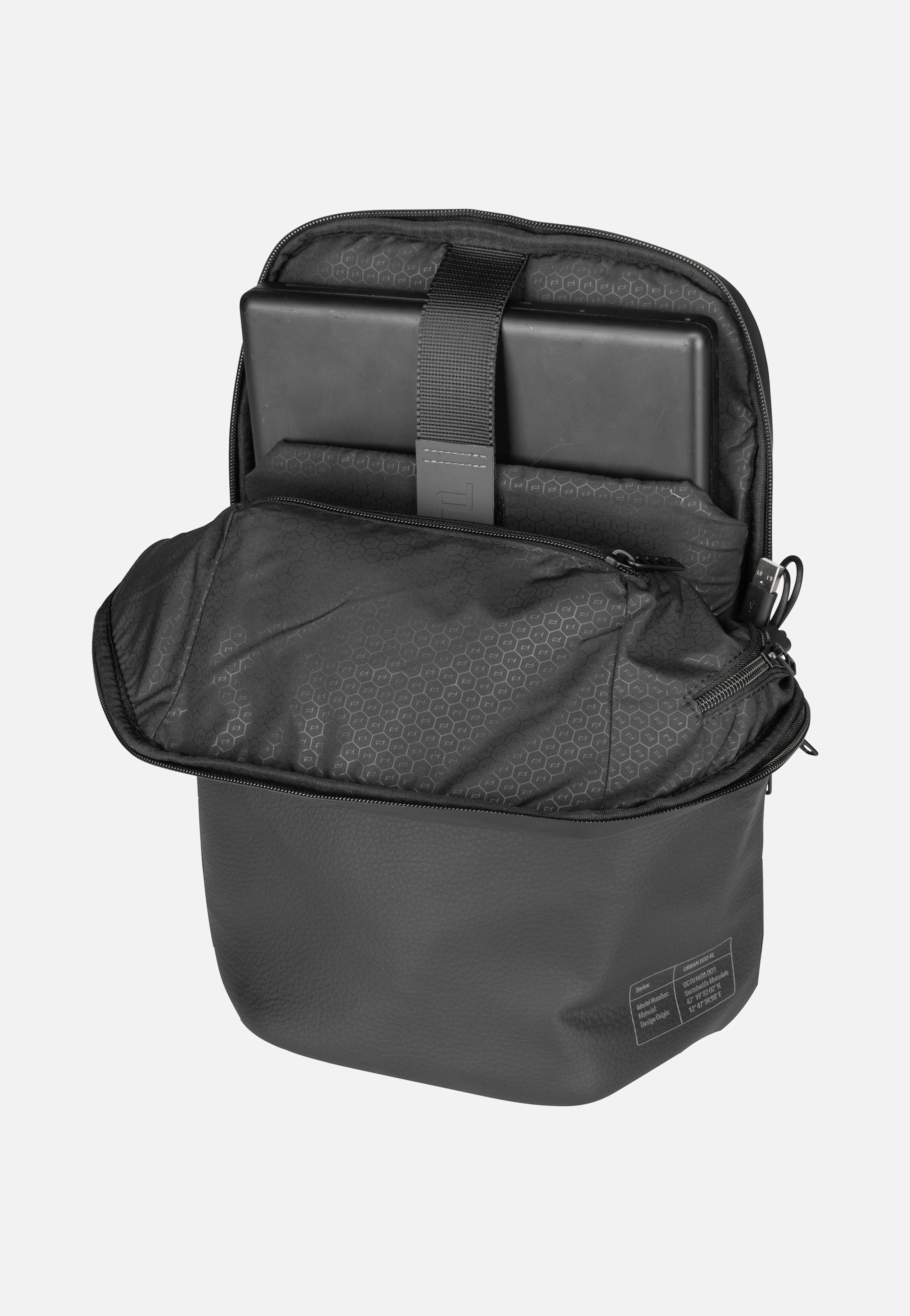 Porsche Design Urban Eco Leather XS Black Rucksack