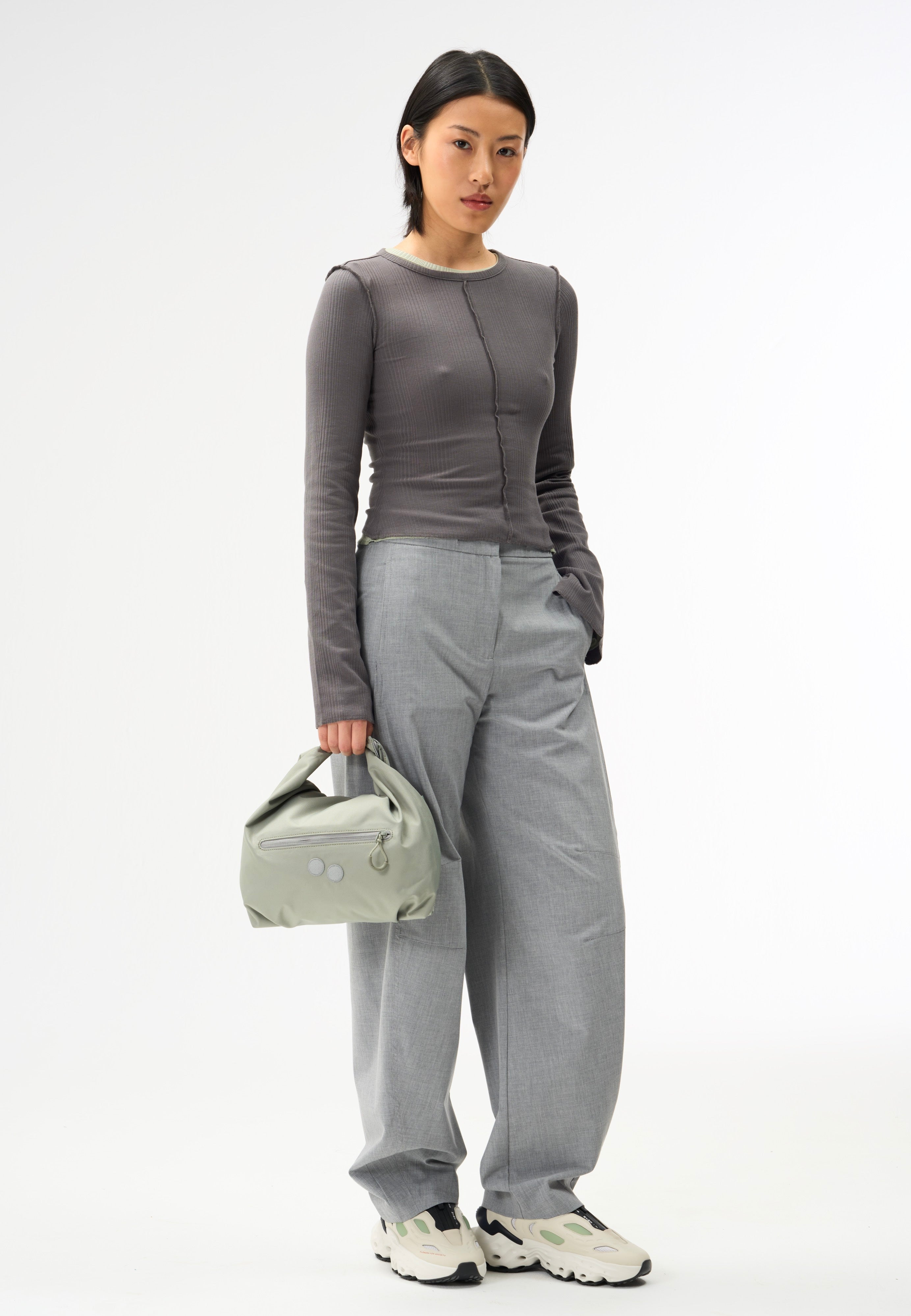 pinqponq Aksel Misted Mint Crossbody Bag