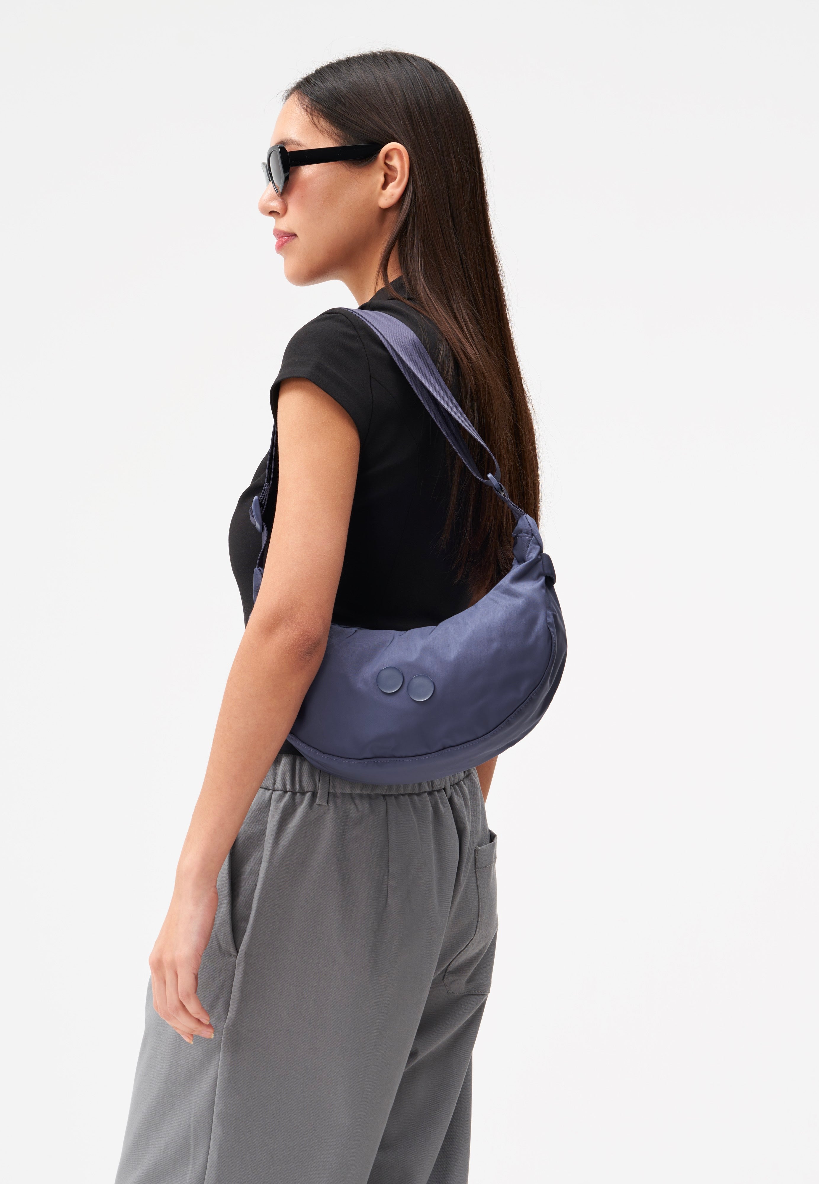 pinqponq Krumm Small Changeant Glazed Dusk Crossbody Bag