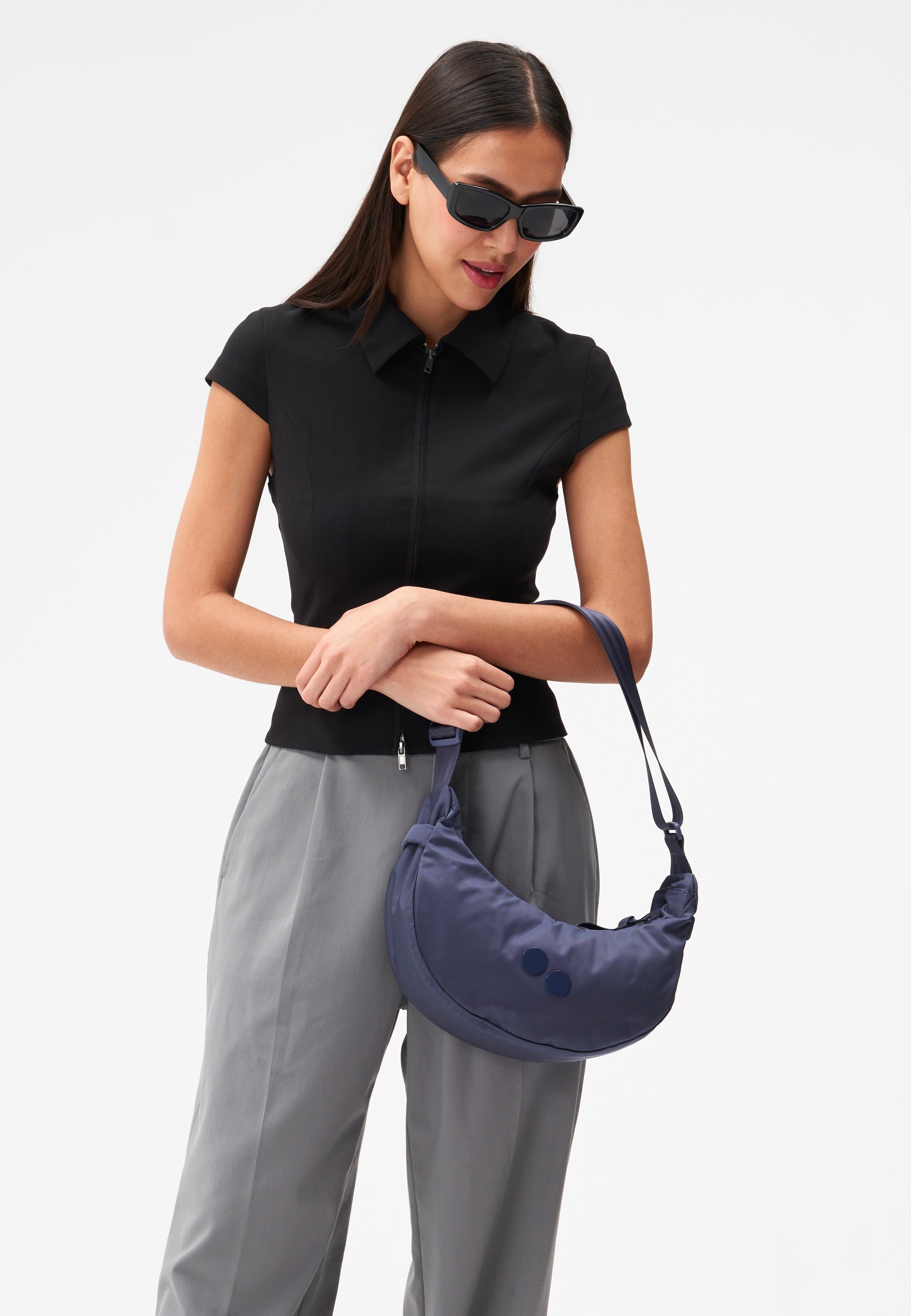 pinqponq Krumm Small Changeant Glazed Dusk Crossbody Bag