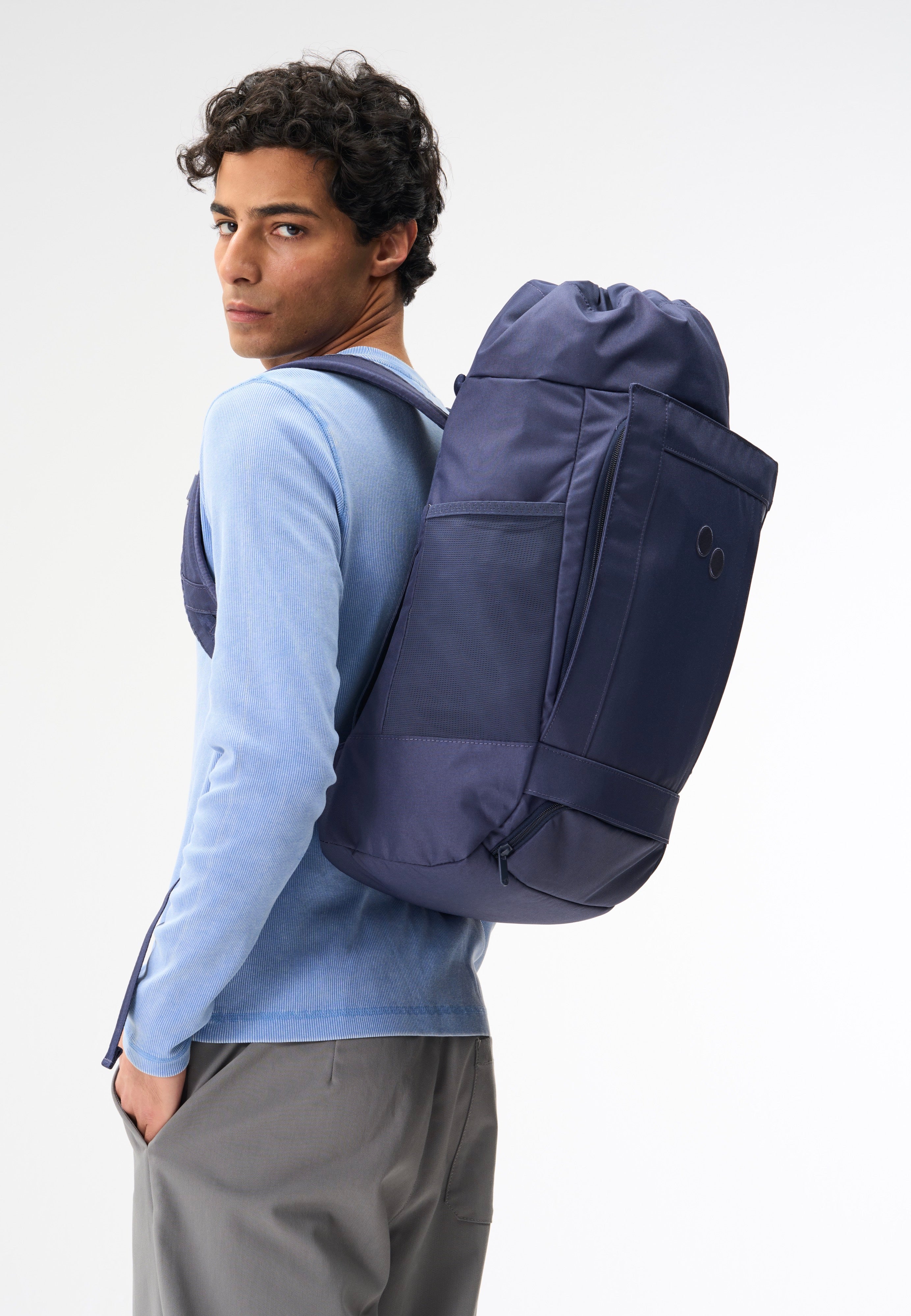pinqponq Blok Medium Future Dusk Travel Backpack