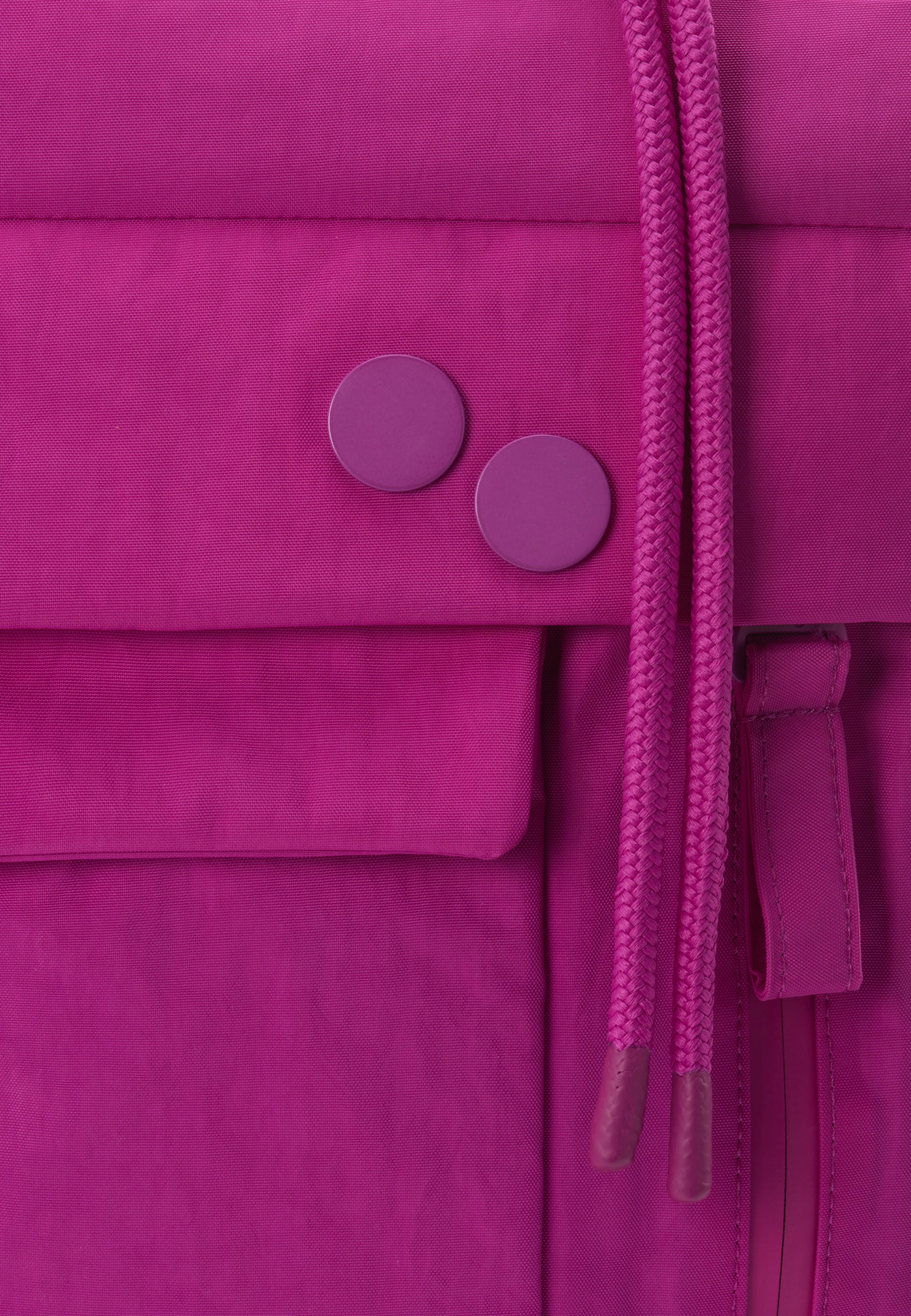 pinqponq Blok Medium Crinkle Fuchsia Backpack