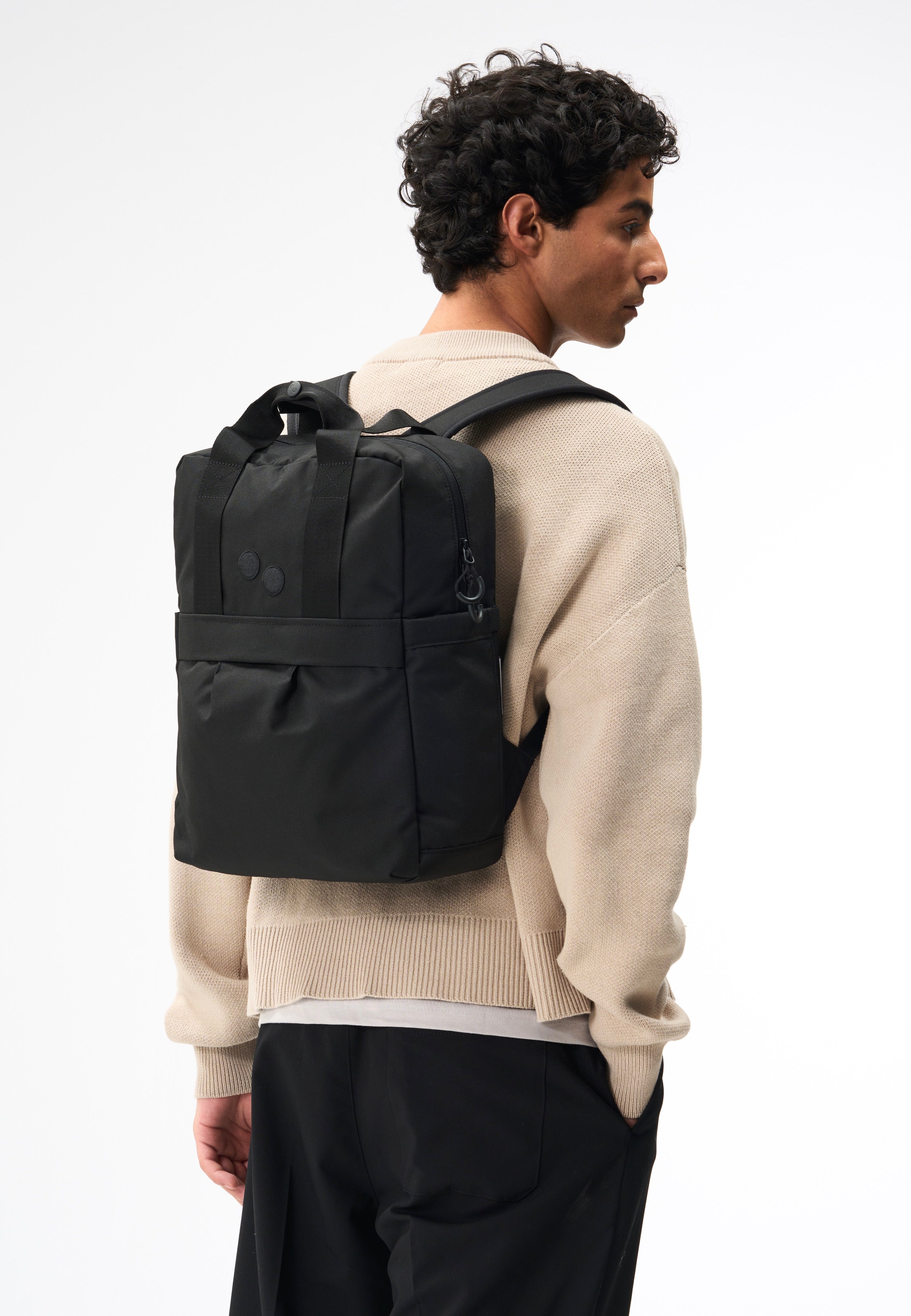 pinqponq Kute Rooted Black Backpack