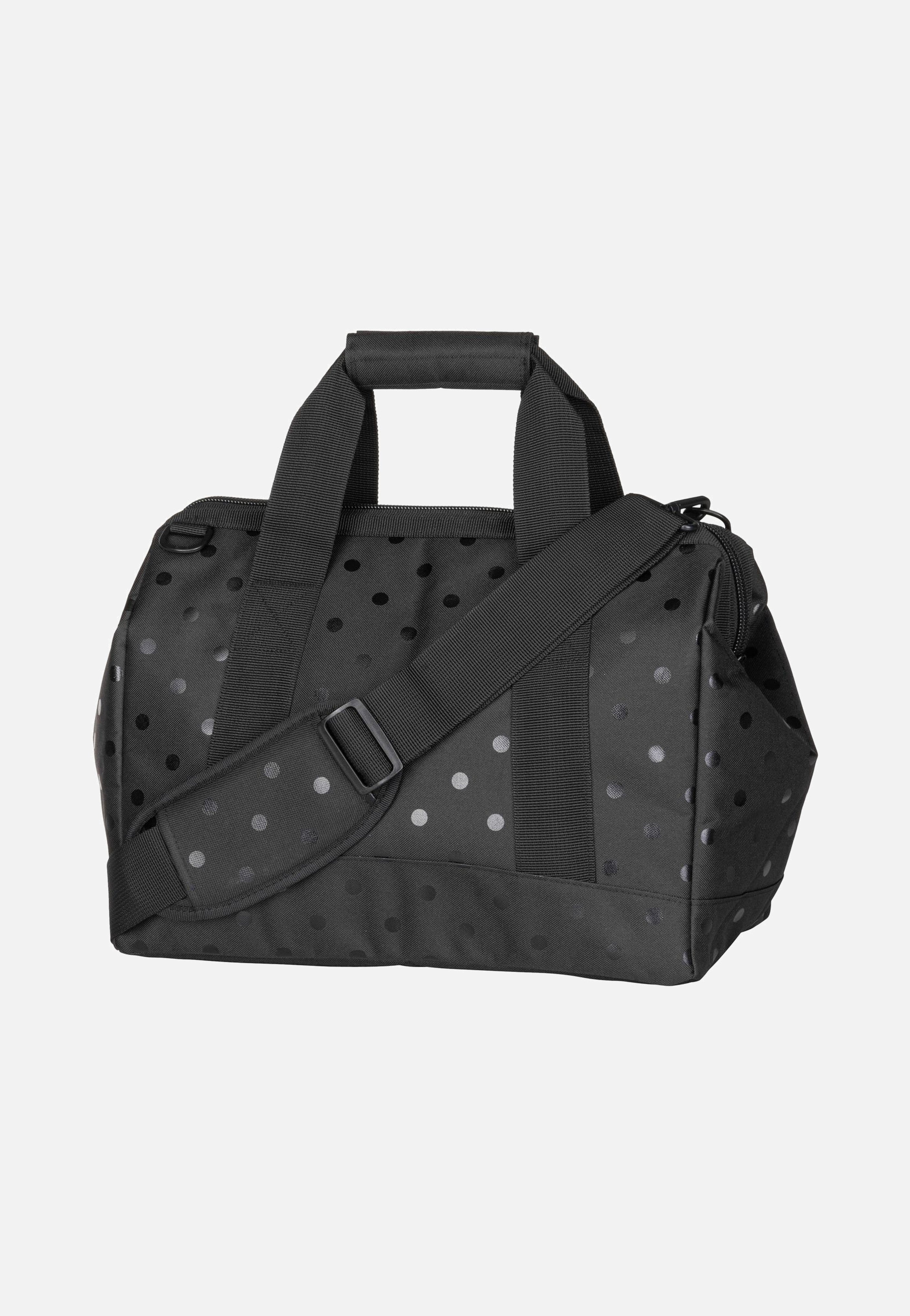 reisenthel Allrounder M Glossy Dots Black Dufflebag