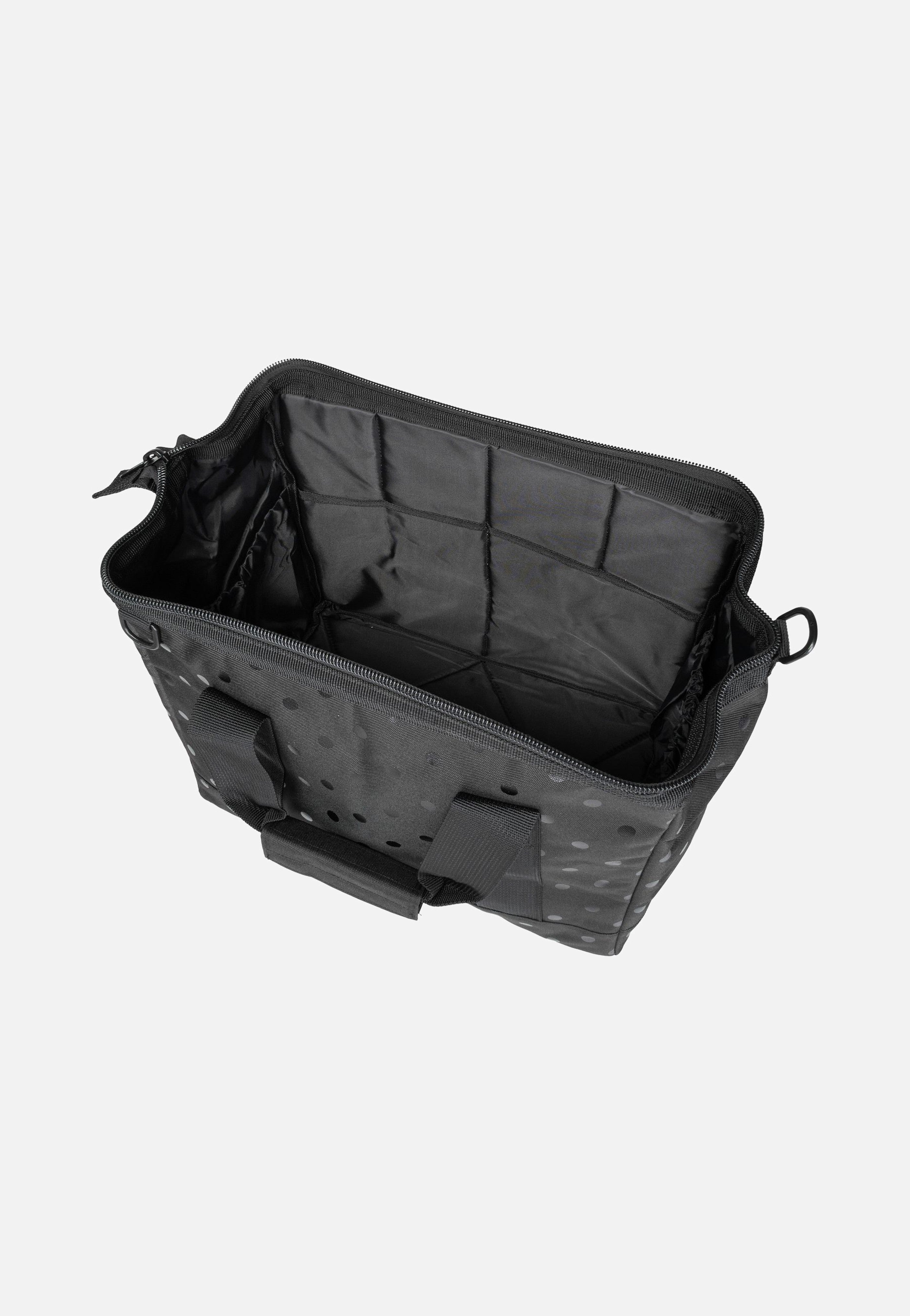 reisenthel Allrounder M Glossy Dots Black Dufflebag