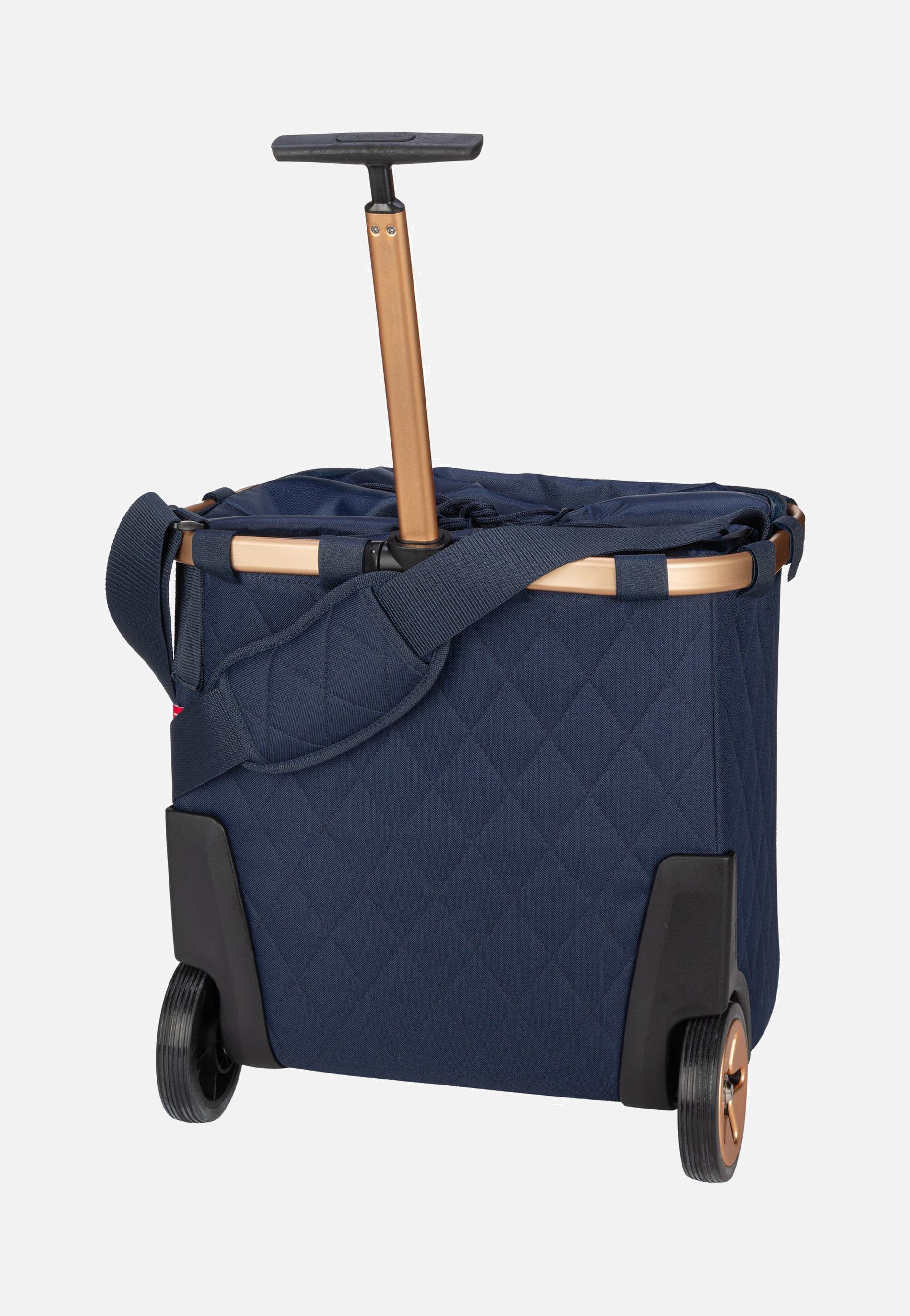 reisenthel Carrycruiser Rhombus Midnight Gold Shopping Trolley