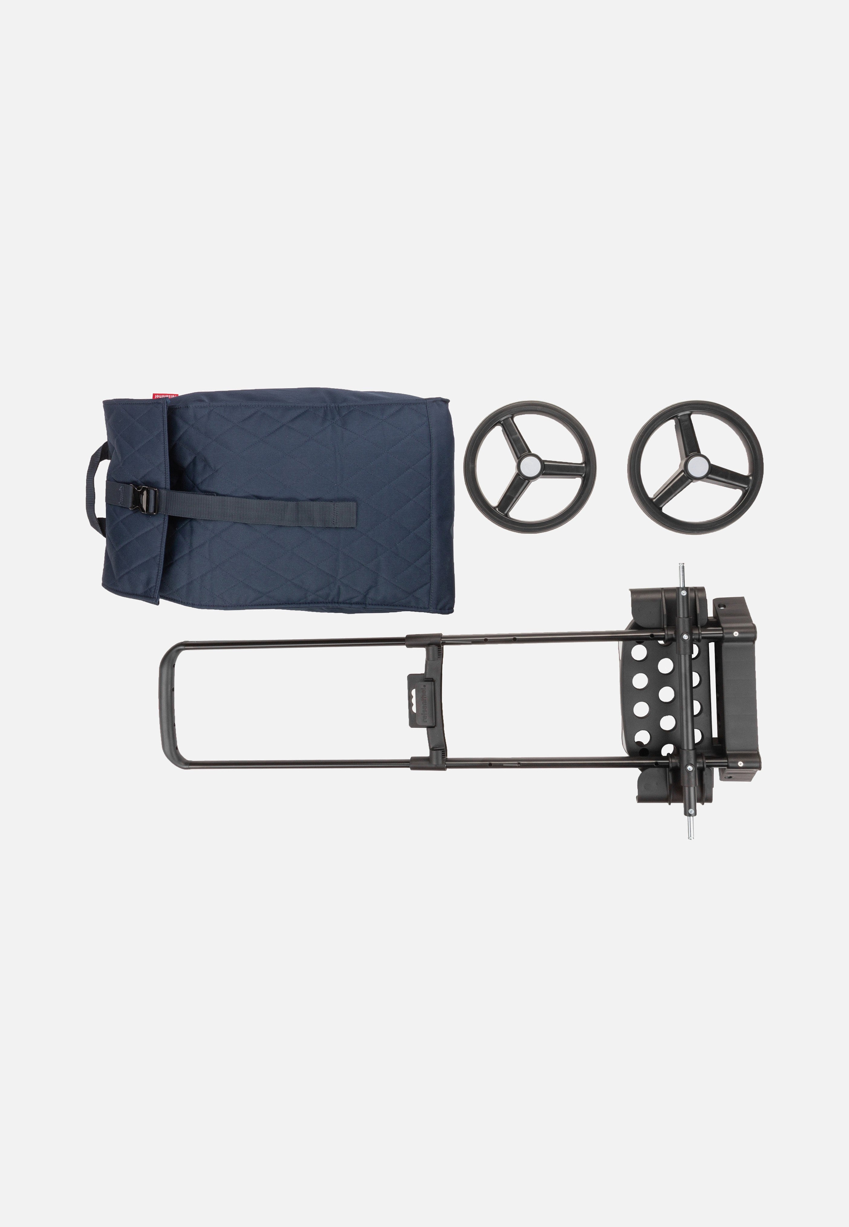 reisenthel Citycruiser Rhombus Rhombus Midnight Gold Shopping Trolley