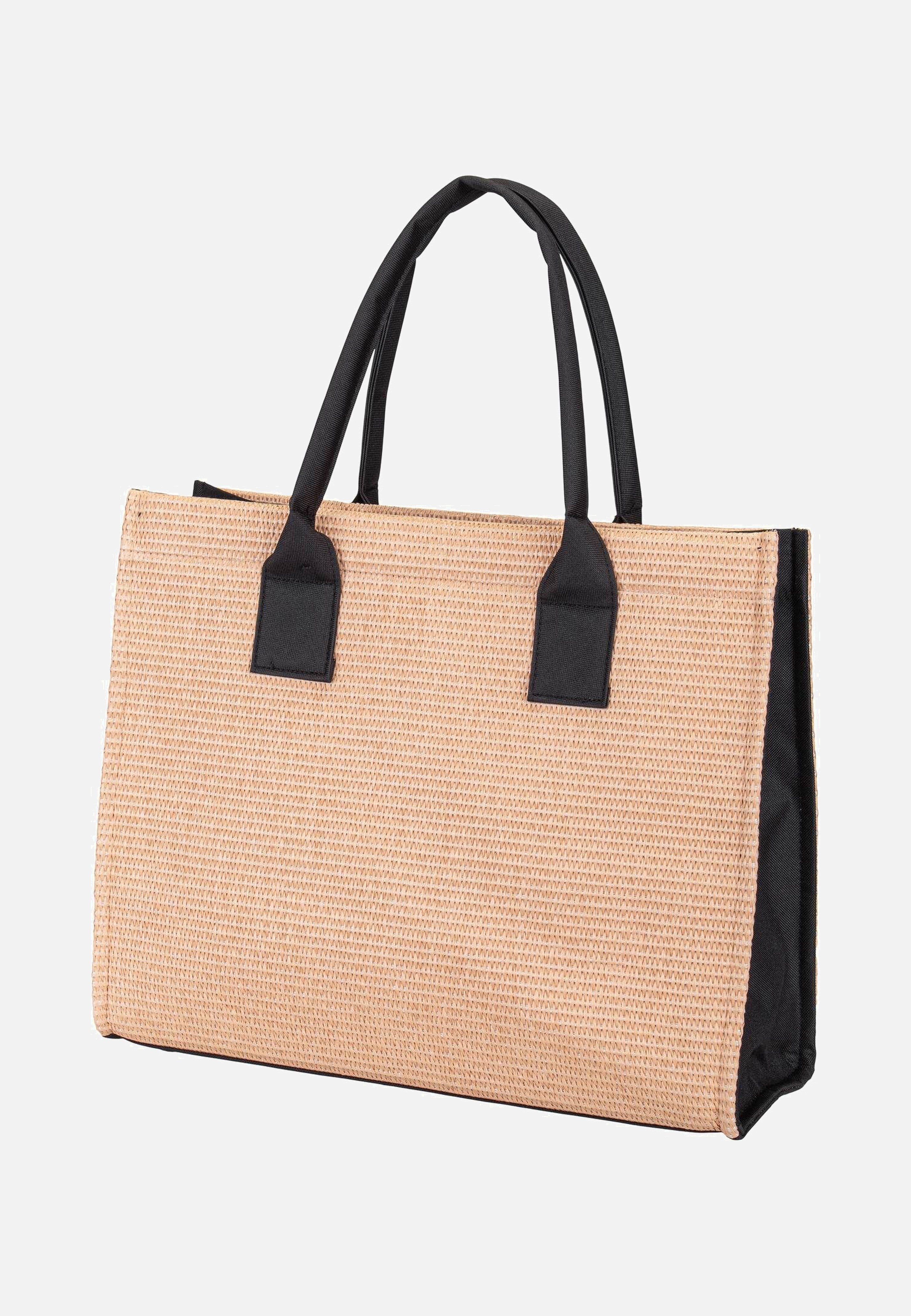 reisenthel Daily Shopper Raffia Black Tote Bag