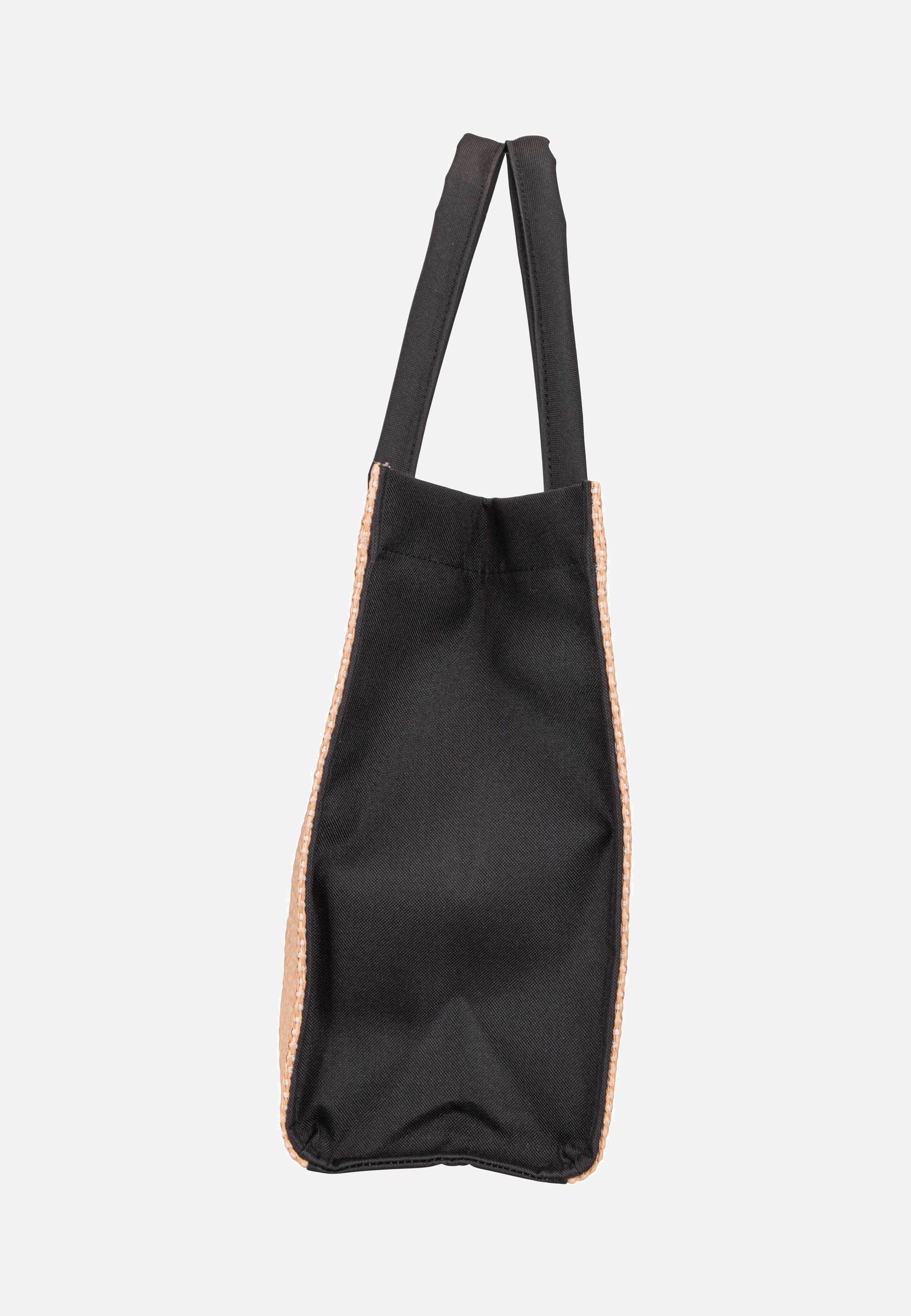 reisenthel Daily Shopper Raffia Black Tote Bag