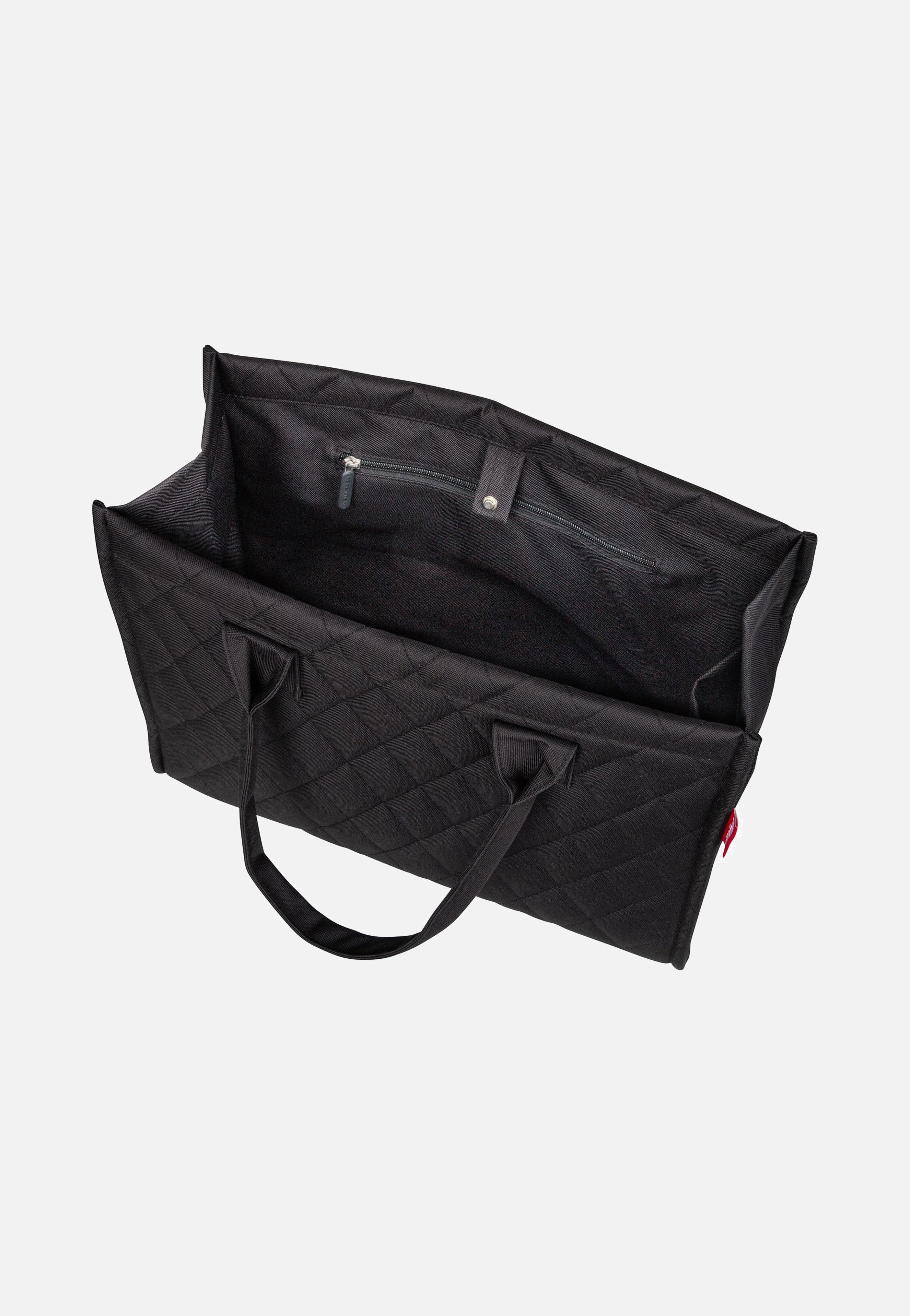 reisenthel Daily Shopper Rhombus Black Tote Bag