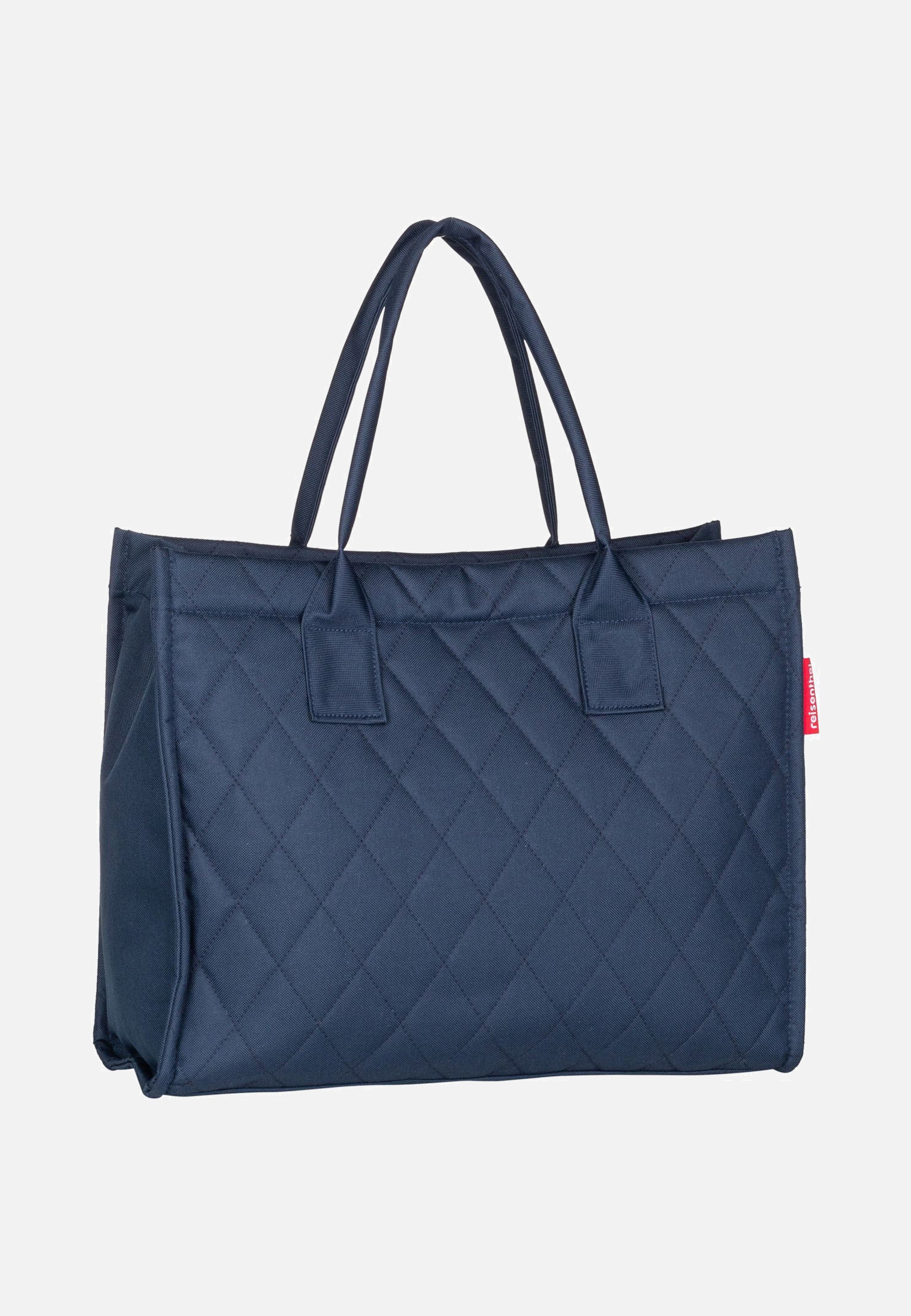 reisenthel Daily Shopper Rhombus Midnight Tote Bag