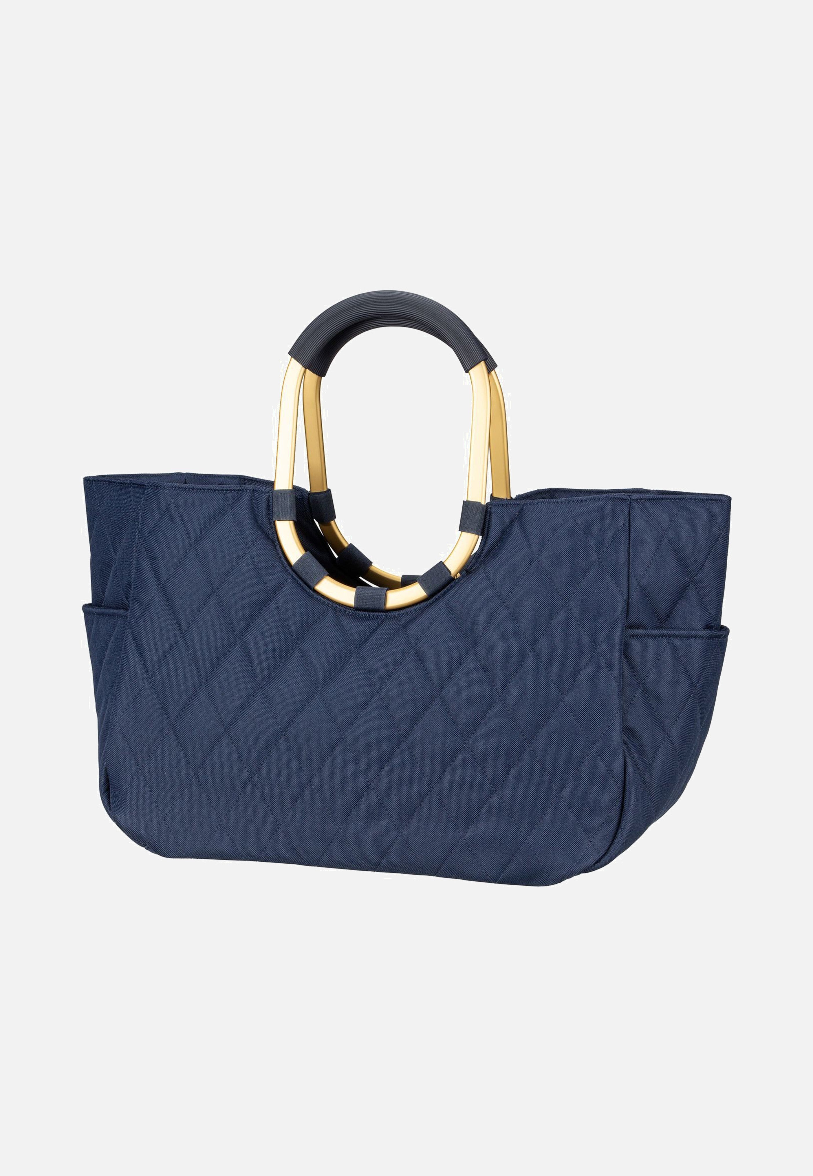 reisenthel loopshopper L Frame Rhombus Midnight Gold Einkaufskorb