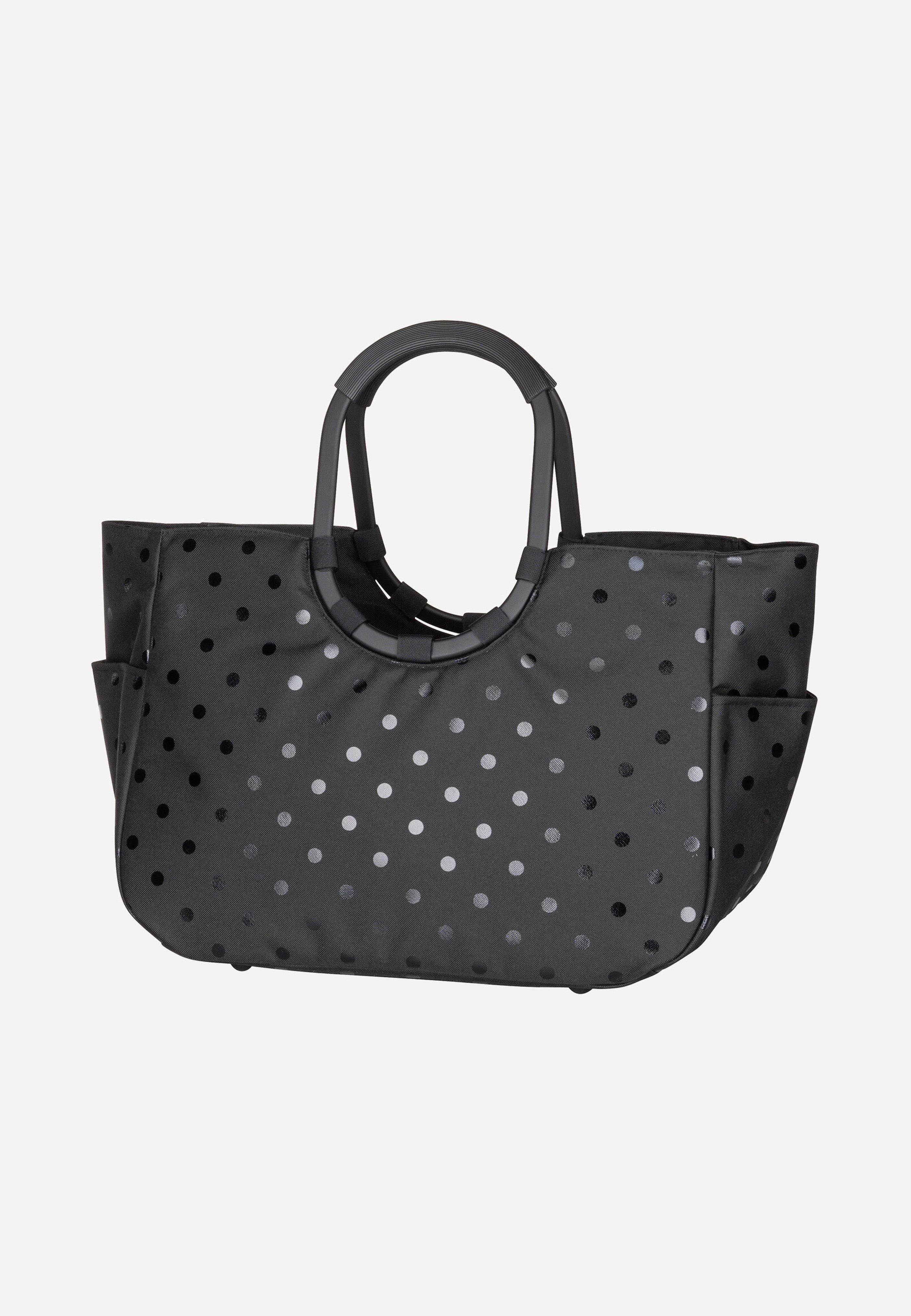 reisenthel loopshopper L Glossy Dots Black Einkaufskorb