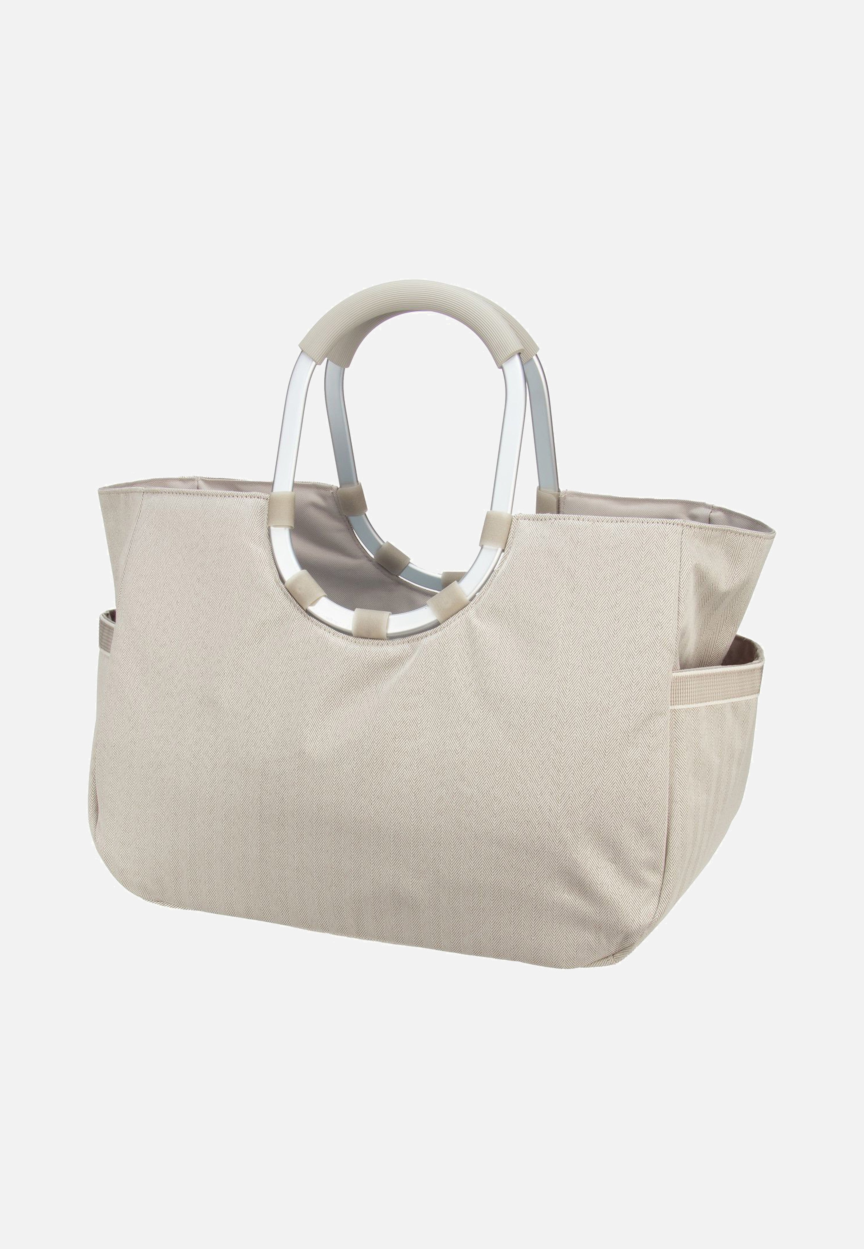 reisenthel loopshopper L Herringbone Sand Einkaufskorb