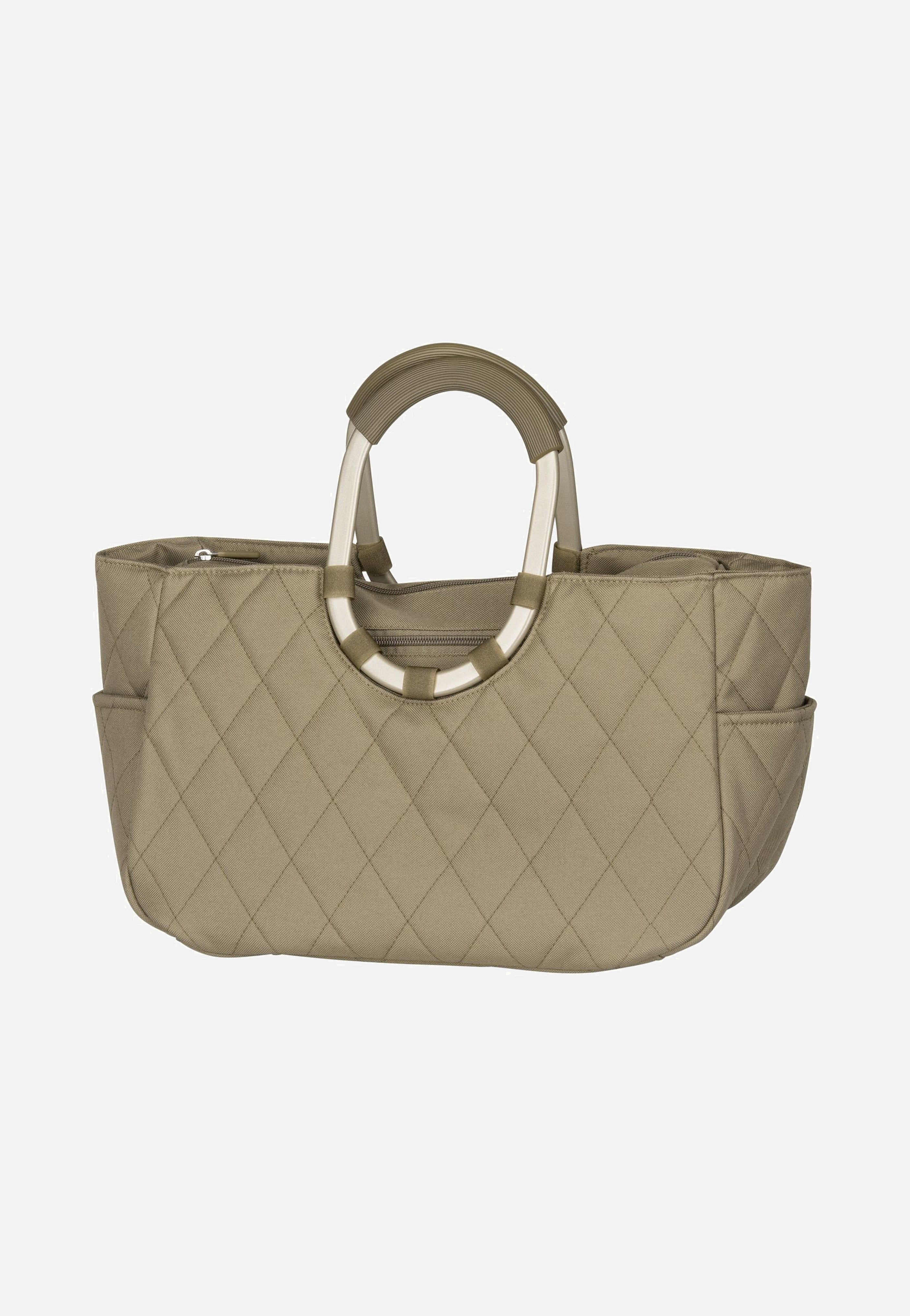reisenthel loopshopper M frame Frame Rhombus Olive Einkaufskorb