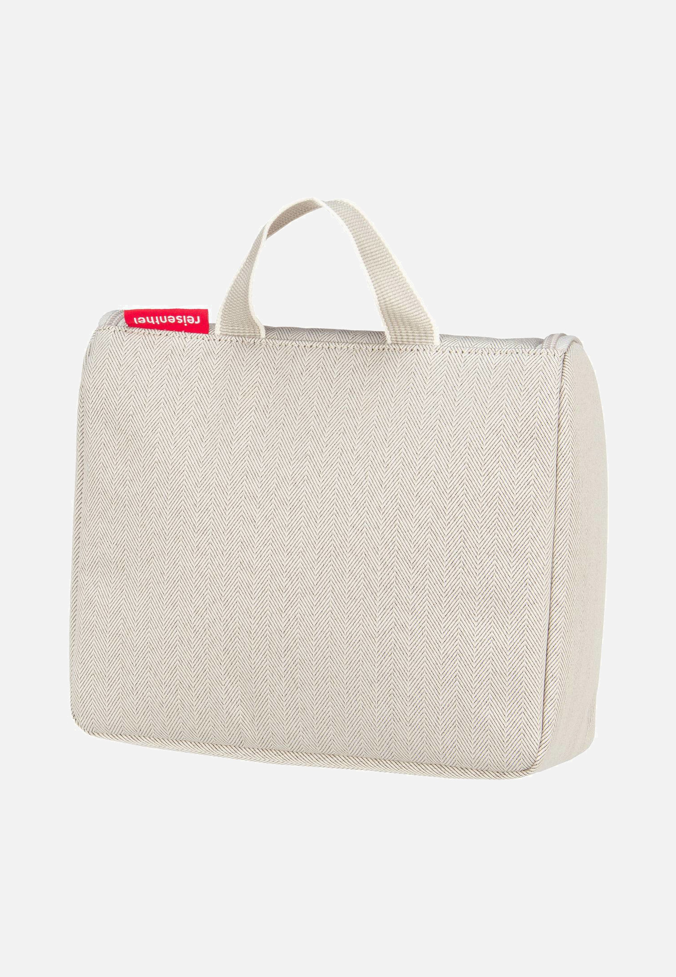 reisenthel toiletbag L Herringbone Sand Kulturbeutel