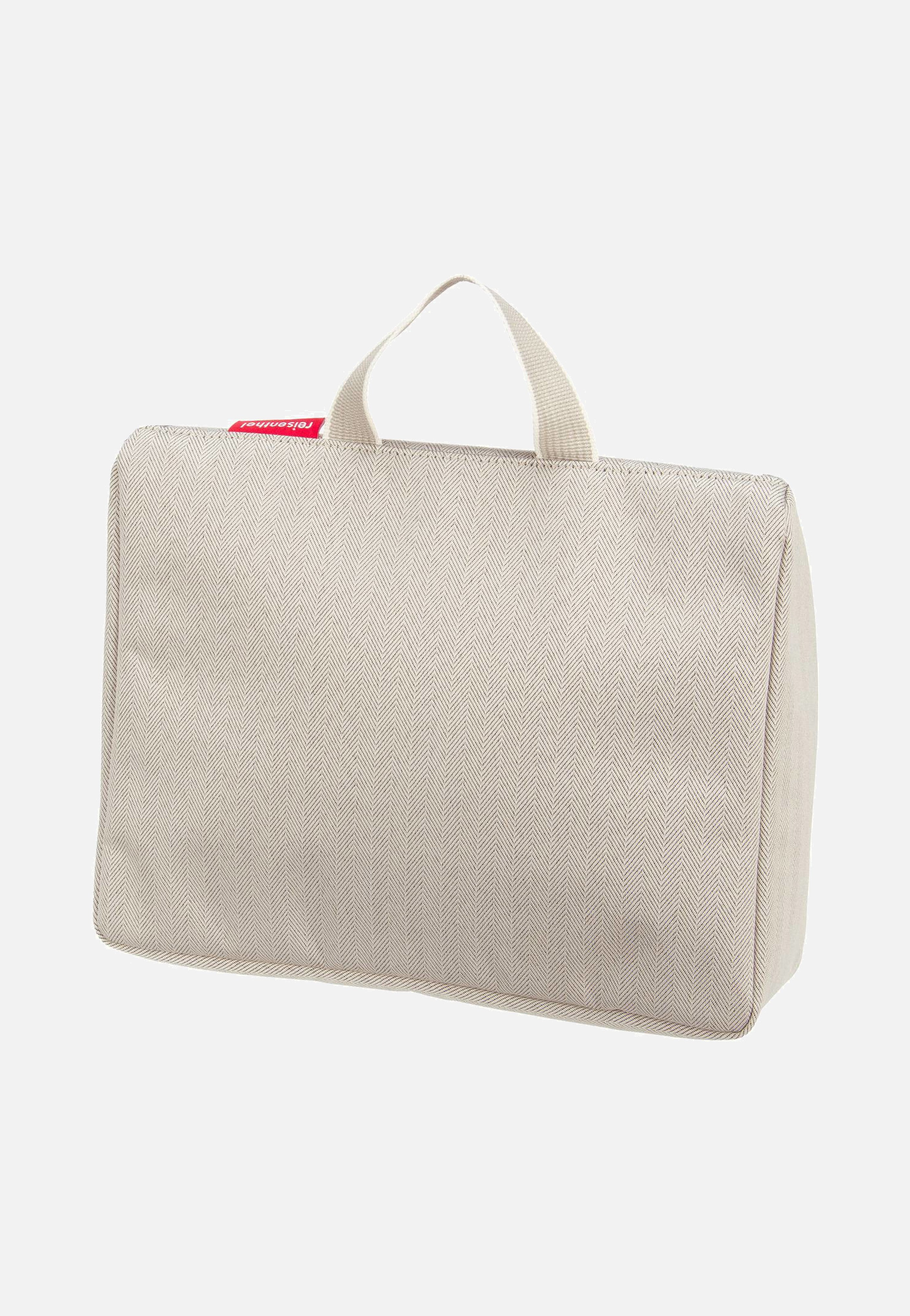 reisenthel toiletbag XL Herringbone Sand Kulturbeutel