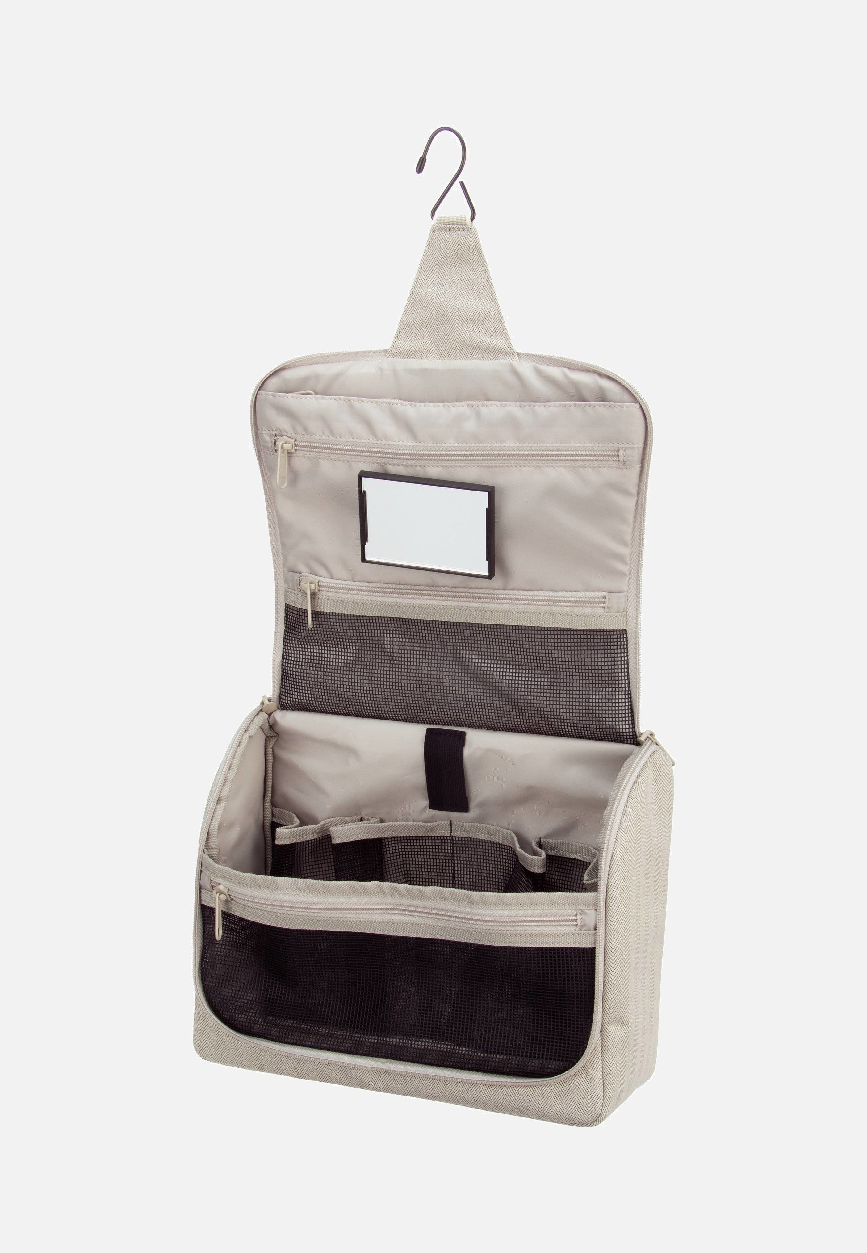 reisenthel toiletbag XL Herringbone Sand Kulturbeutel