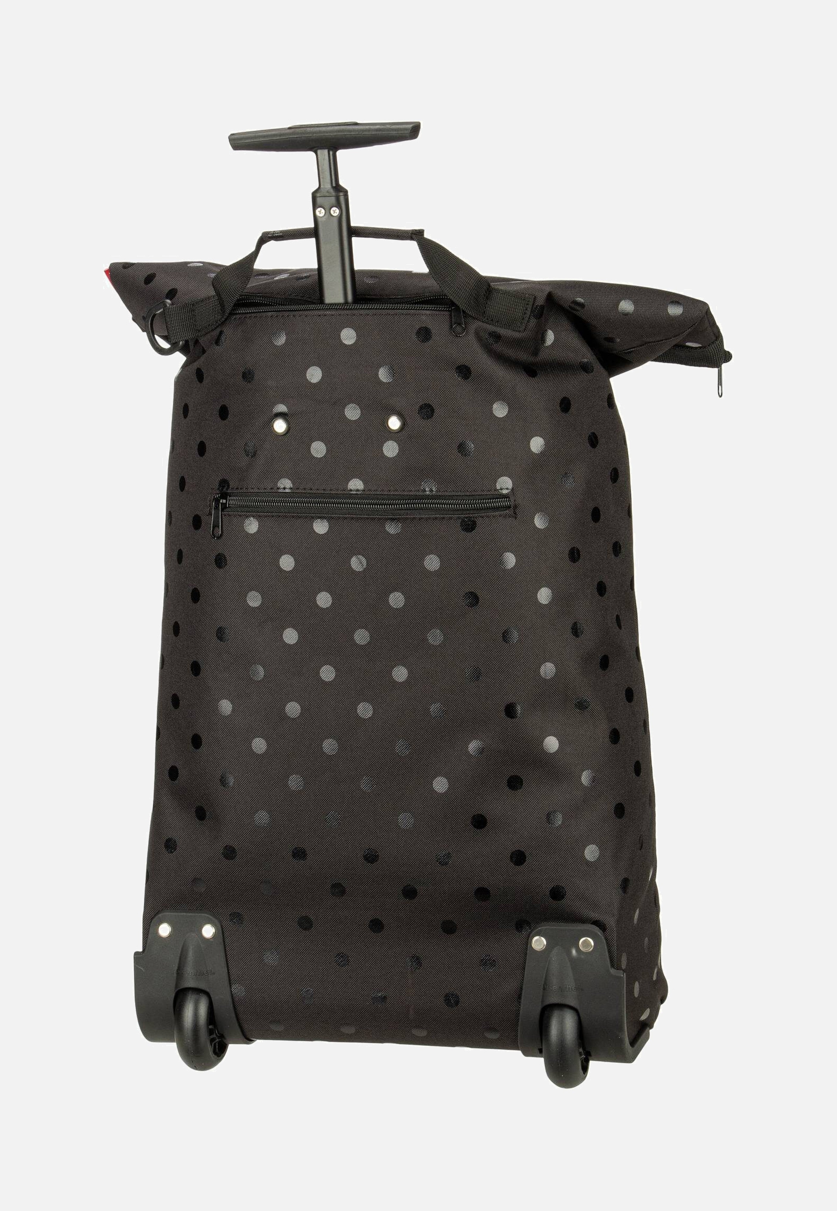 reisenthel Trolley M Glossy Dots Black Shopping Trolley