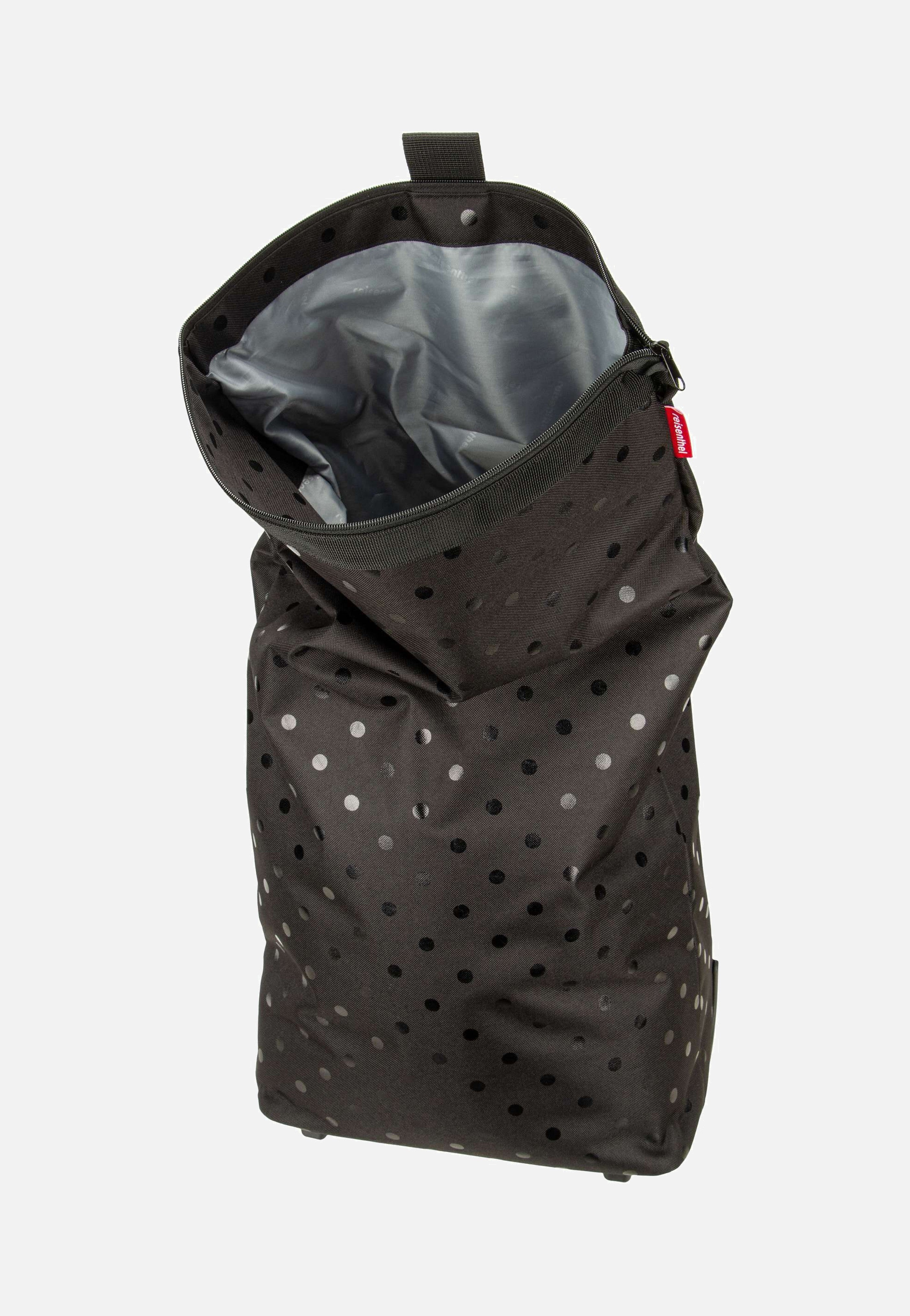 reisenthel Trolley M Glossy Dots Black Shopping Trolley