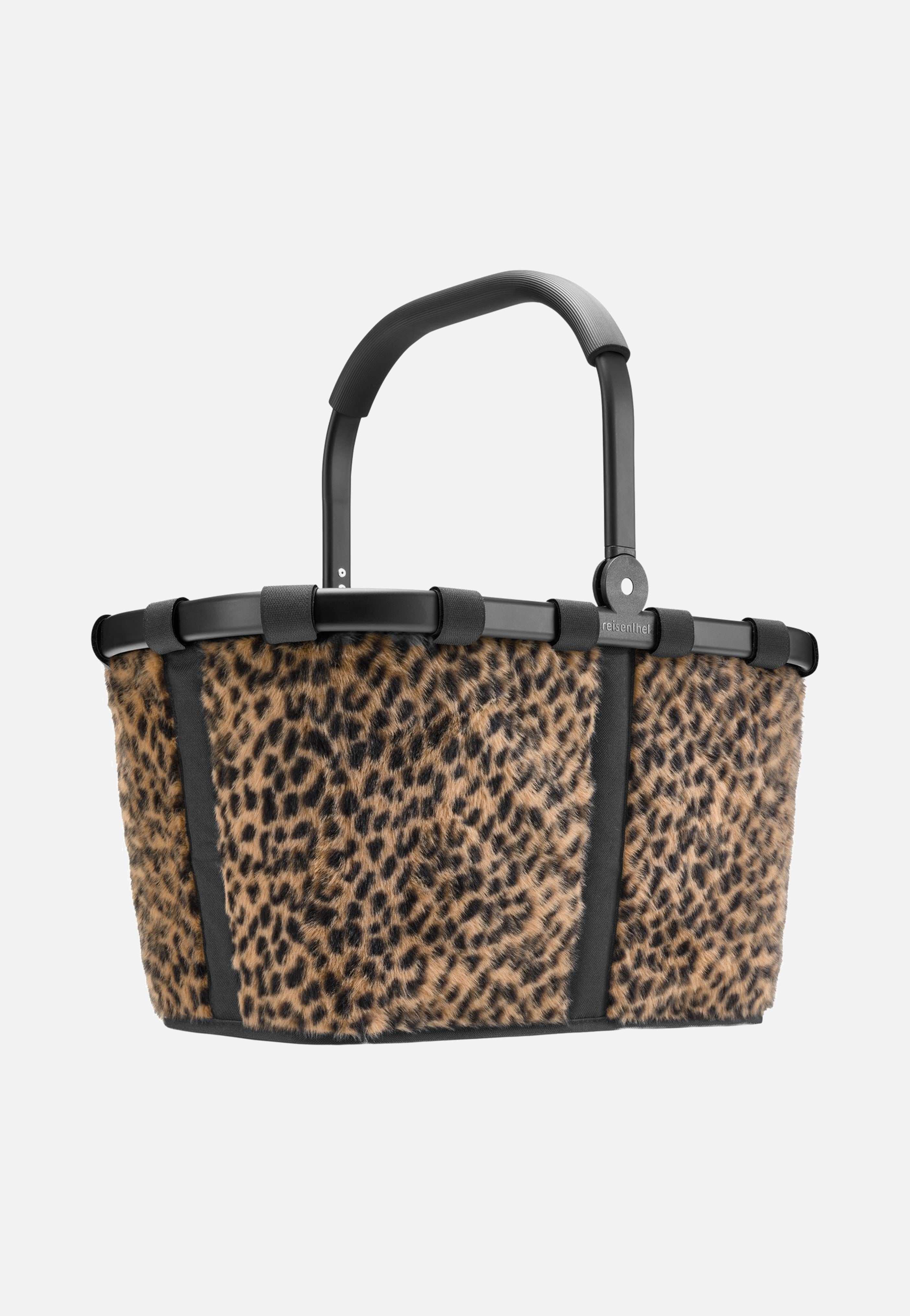 reisenthel Carrybag Leo Fake Fur Einkaufskorb