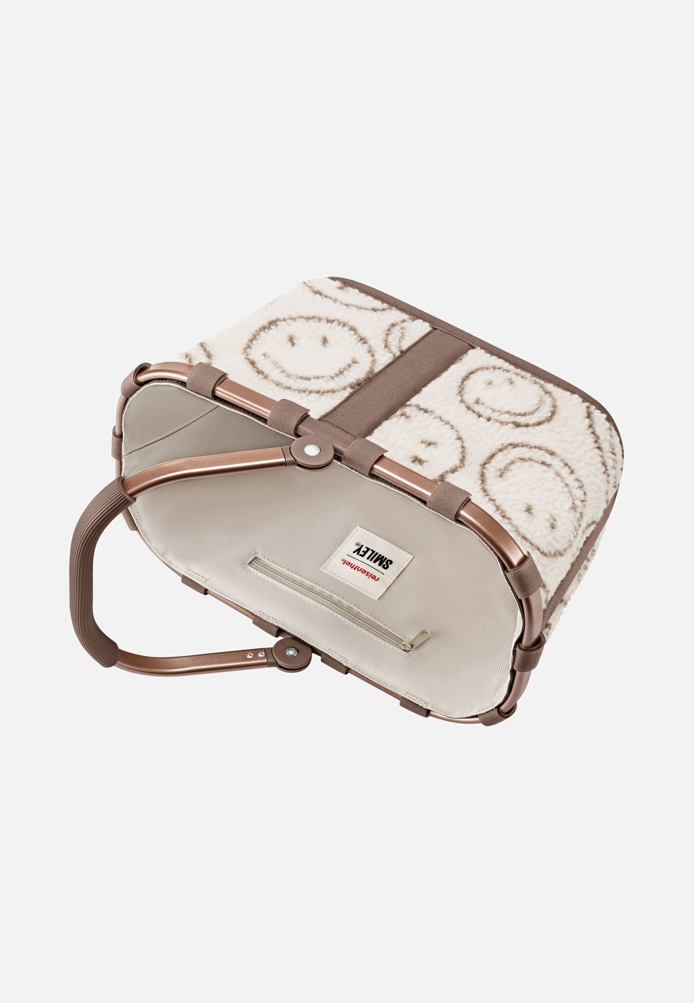 reisenthel Carrybag XS Smiley® Teddy Chocolate Einkaufskorb