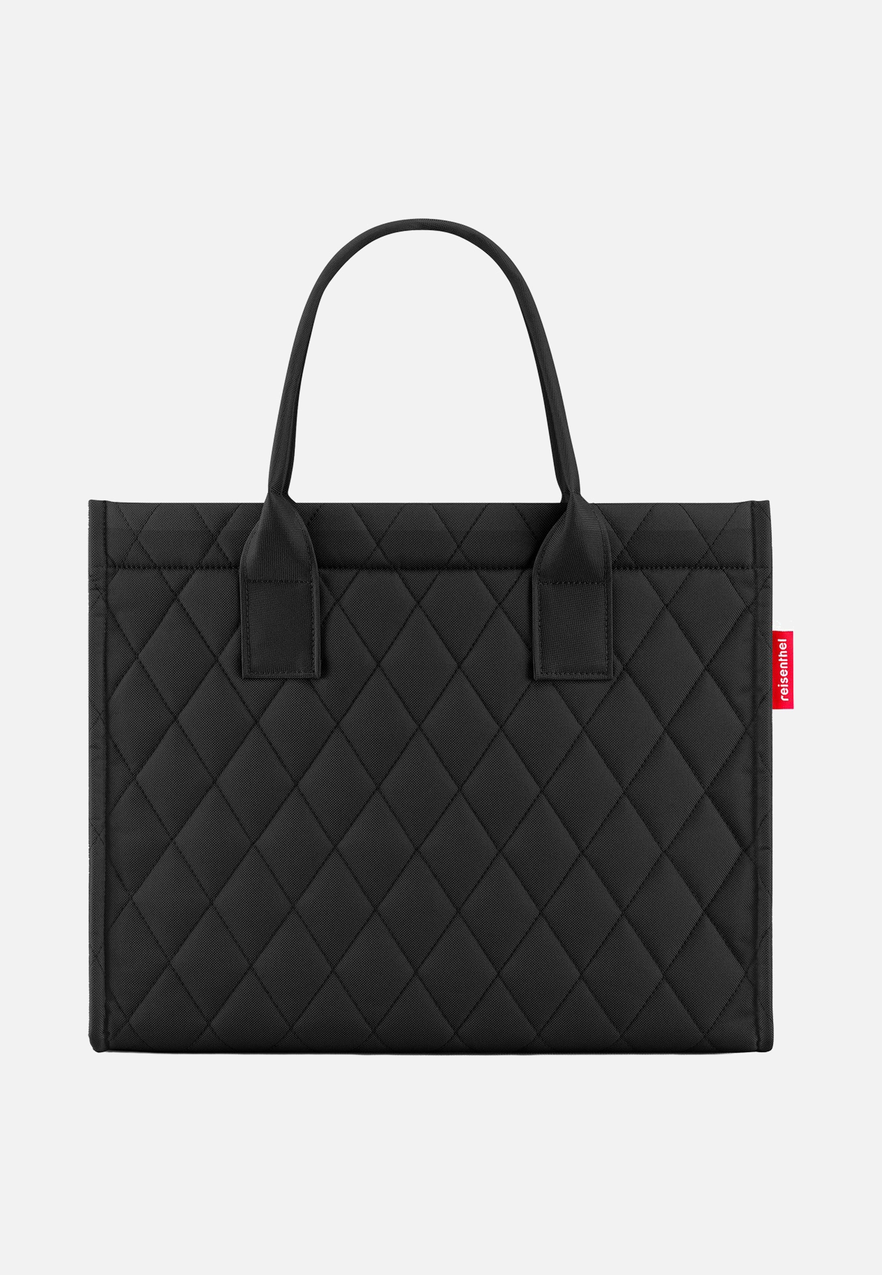 reisenthel Daily Shopper Business Rhombus Black Tote Bag