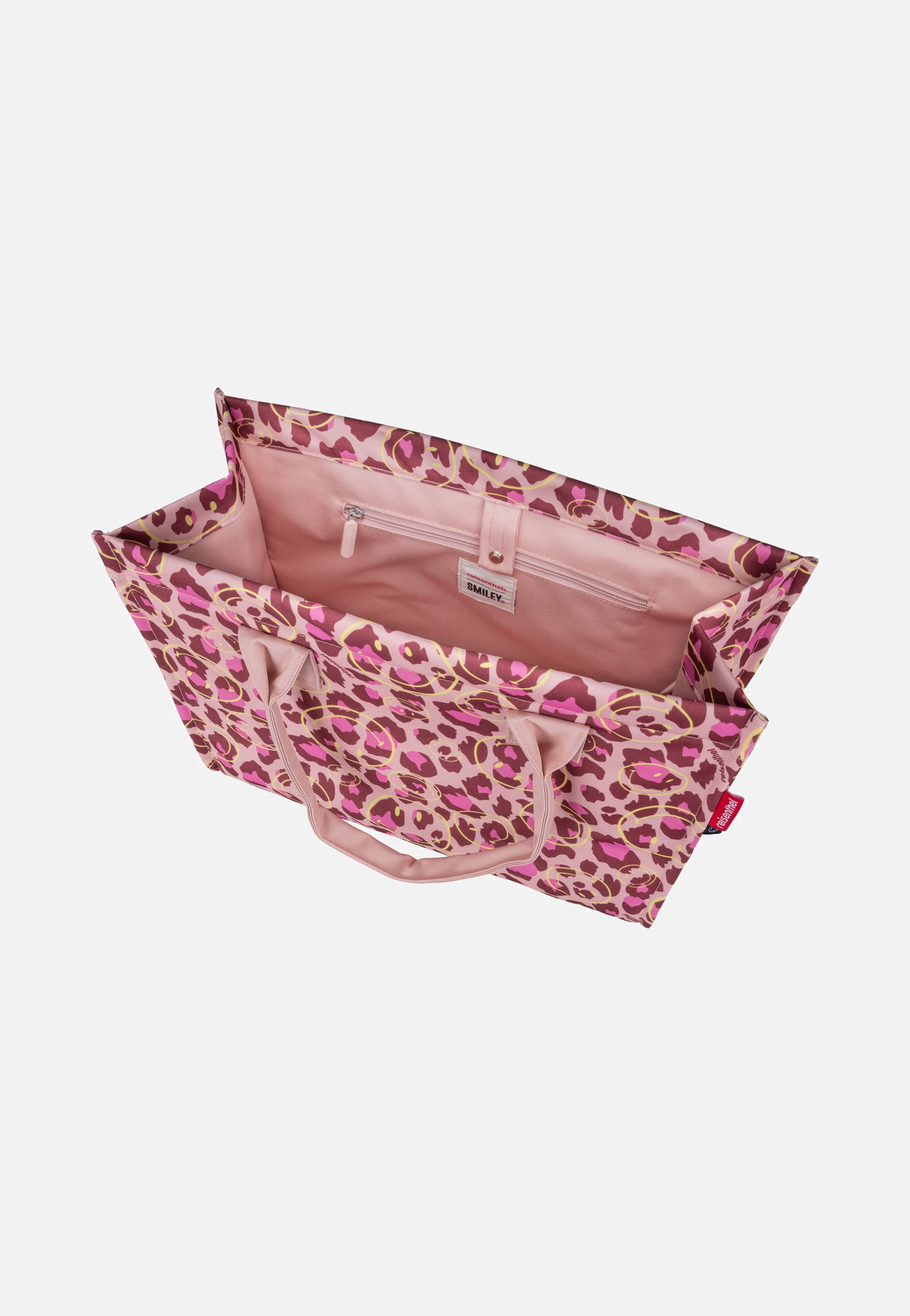 reisenthel Daily Shopper Smiley® Leo Blush Tote Bag