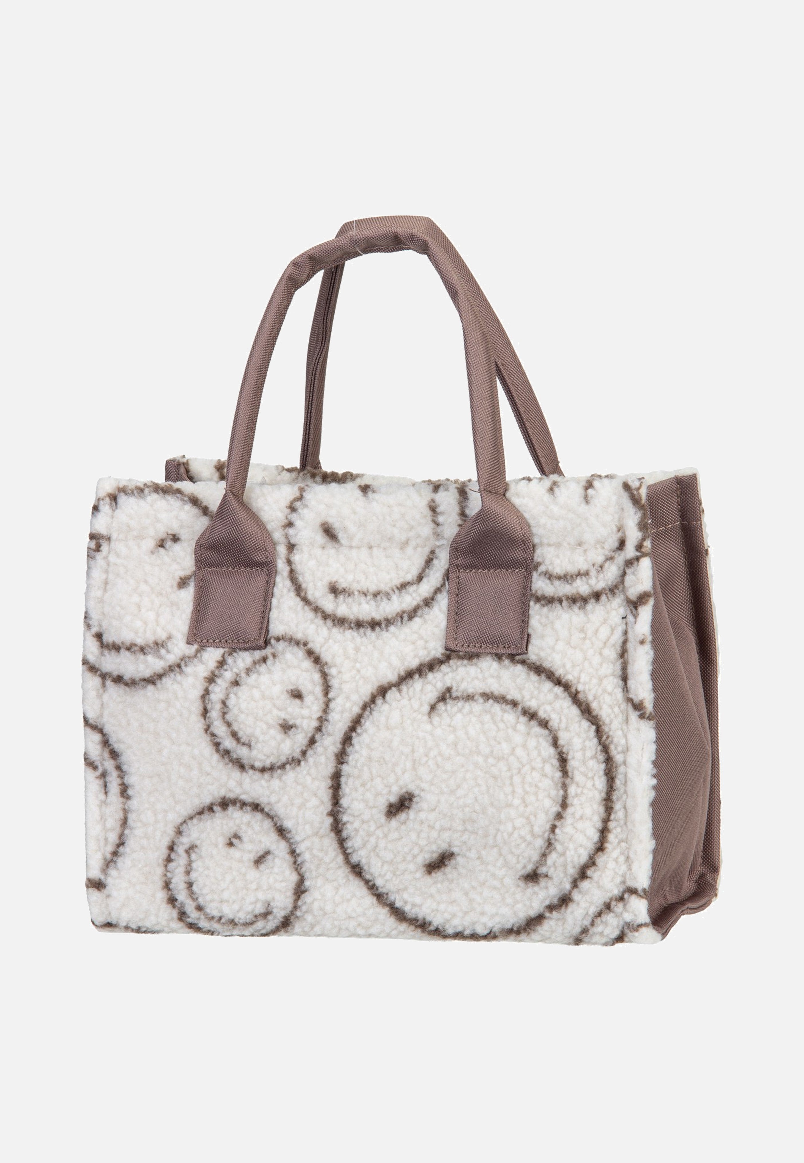 reisenthel Daily Shopper XS Smiley® Teddy Chocolate Tote Bag