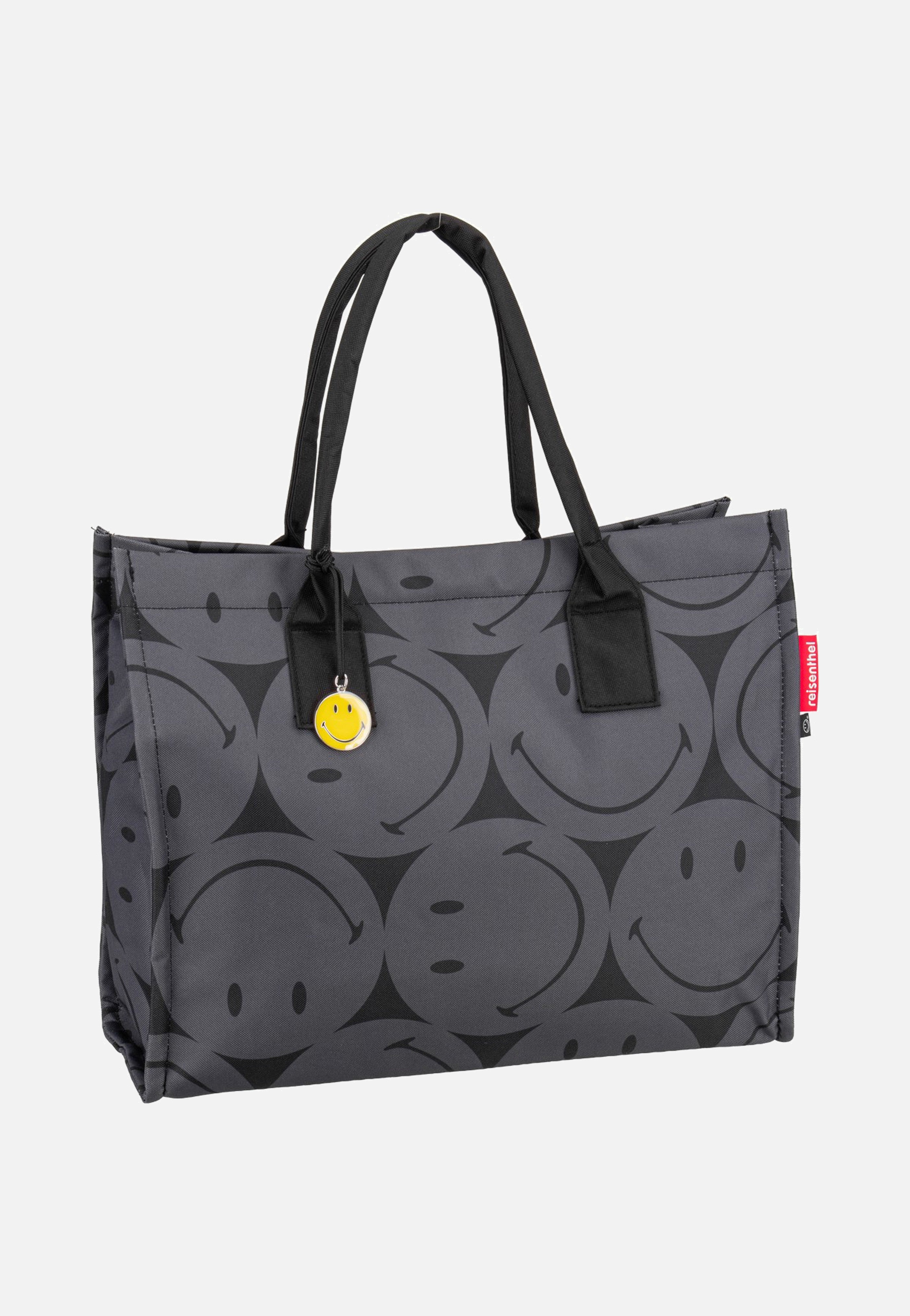 reisenthel Daily Shopper Smiley Grey Tote Bag